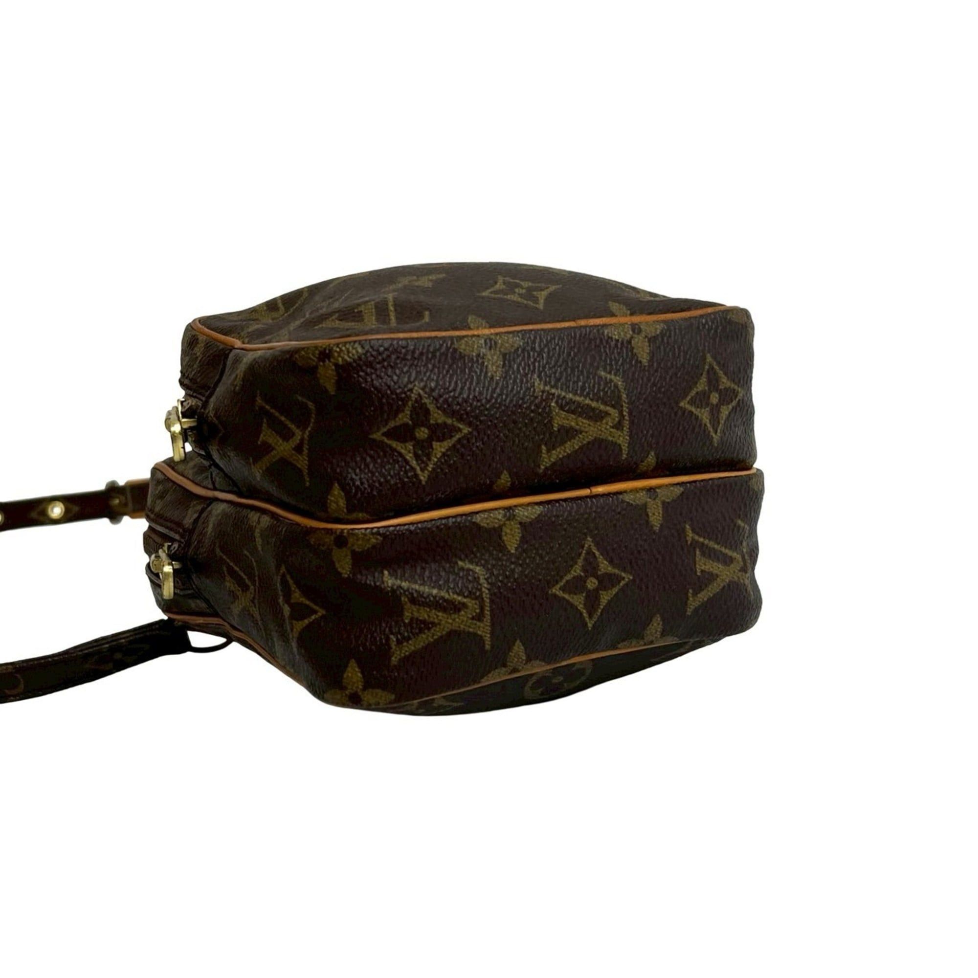 Louis Vuitton LOUIS VUITTON Amazon Monogram Leather Shoulder Bag/Pochette Brown ph2-9 Size ONE SIZE - 7 Thumbnail