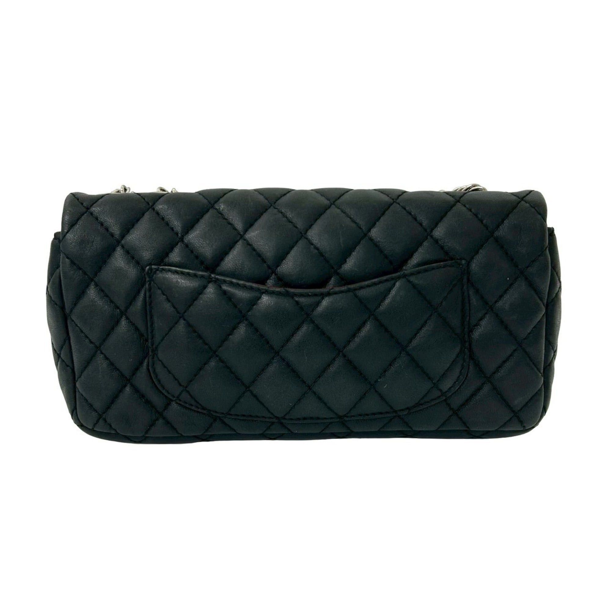 Chanel CHANEL Matelasse Coco Mark Lambskin Chain Shoulder Bag, Black, 34255 Size ONE SIZE - 3 Thumbnail