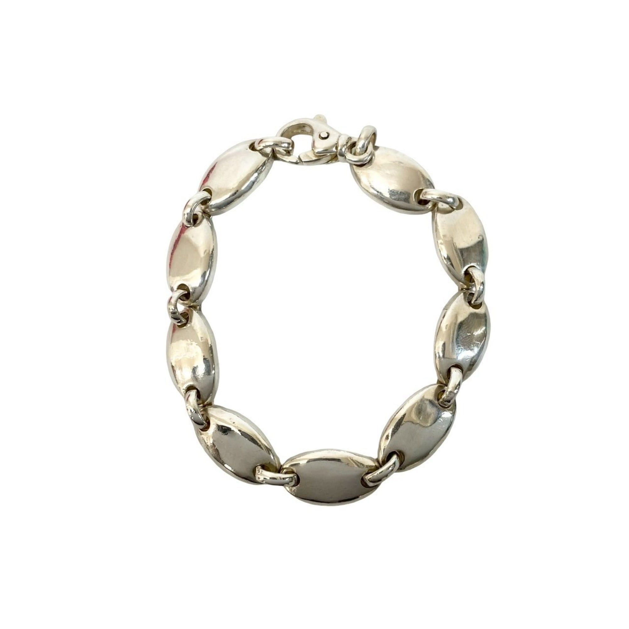 Tiffany & Co. TIFFANY & Co. Tiffany Pebble Sterling Silver 925 Bracelet Bangle Jewelry 47571 Size ONE SIZE - 4 Thumbnail