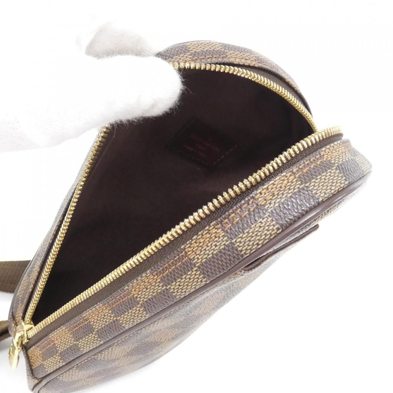 Louis Vuitton Louis Vuitton Louis Vuitton Pochette Gange Damier Shoulder Bag Textile Shoulder Bag N48048 DUTY FREE for USA Size ONE SIZE - 6 Thumbnail