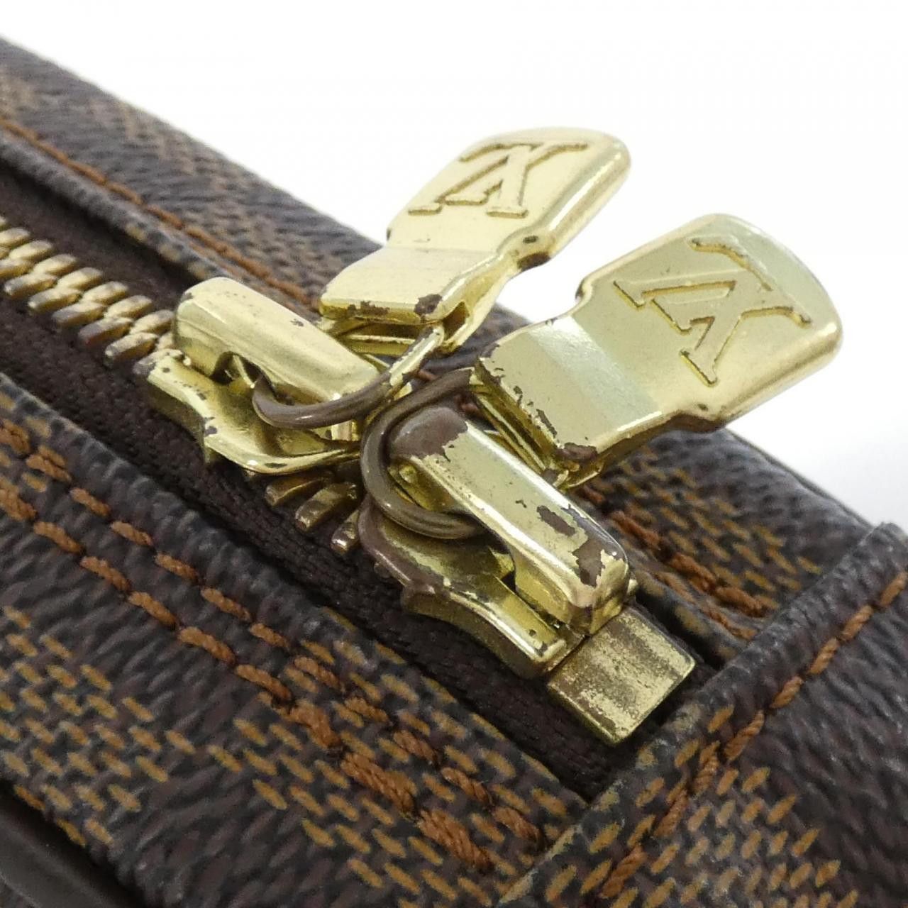 Louis Vuitton Louis Vuitton Louis Vuitton Pochette Gange Damier Shoulder Bag Textile Shoulder Bag N48048 DUTY FREE for USA Size ONE SIZE - 4 Thumbnail