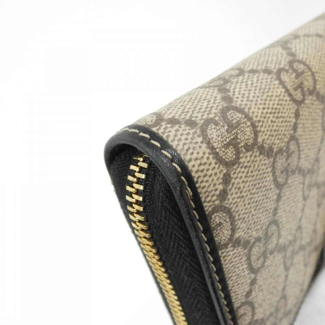 Gucci Gucci Gucci GG EMBLEM Soft GG Canvas Long Wallet Textile Long Wallet 819122 FAD6L DUTY FREE for USA Size ONE SIZE - 5 Thumbnail
