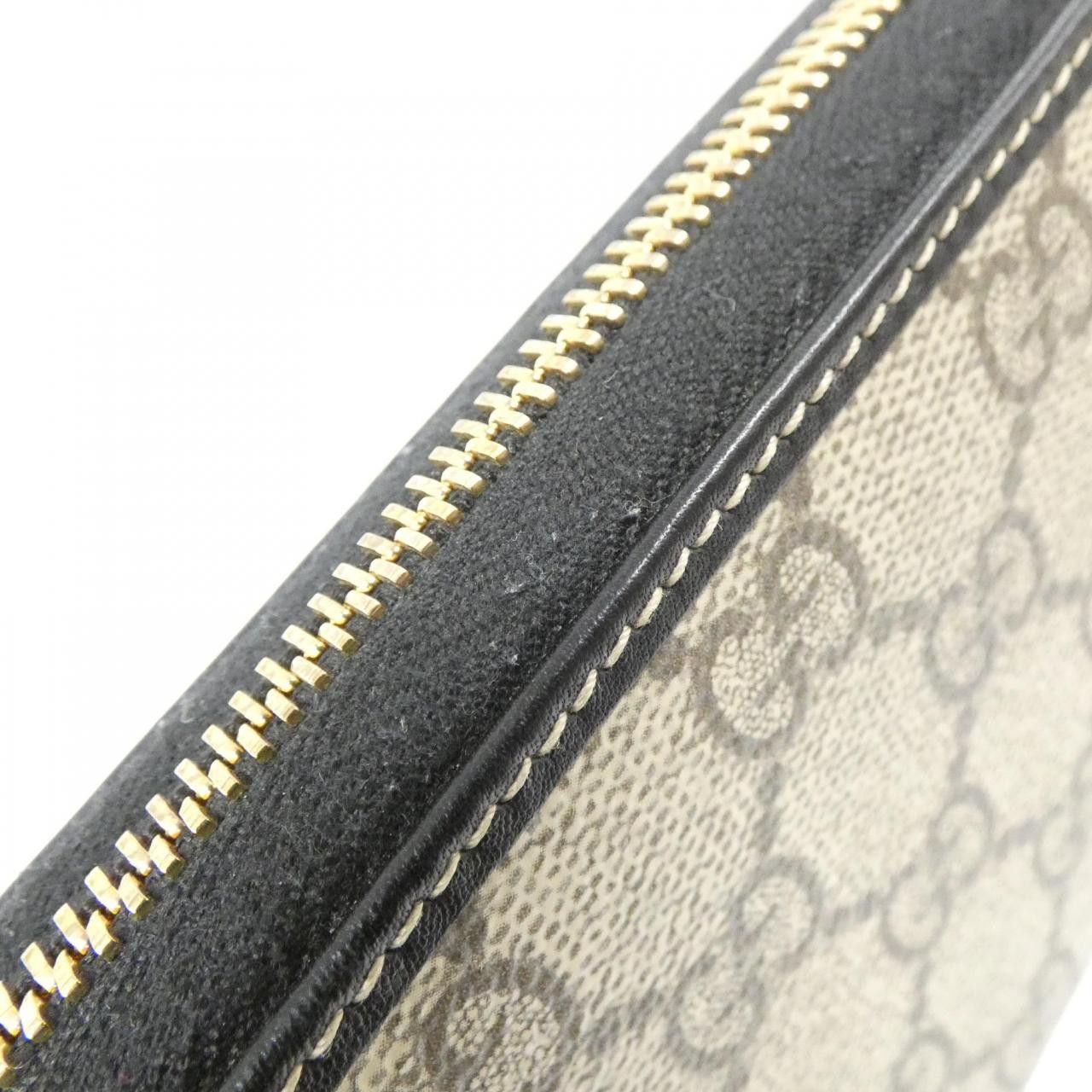 Gucci Gucci Gucci GG EMBLEM Soft GG Canvas Long Wallet Textile Long Wallet 819122 FAD6L DUTY FREE for USA Size ONE SIZE - 4 Thumbnail