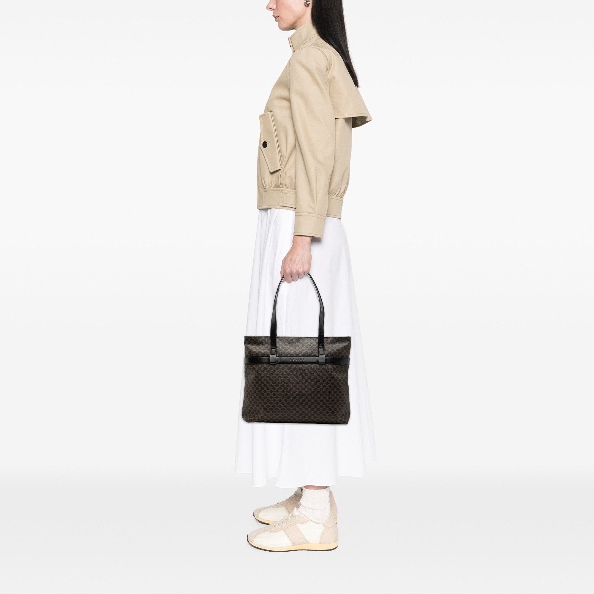 Celine Celine Macadam Coated Canvas Tote Size ONE SIZE - 7 Thumbnail
