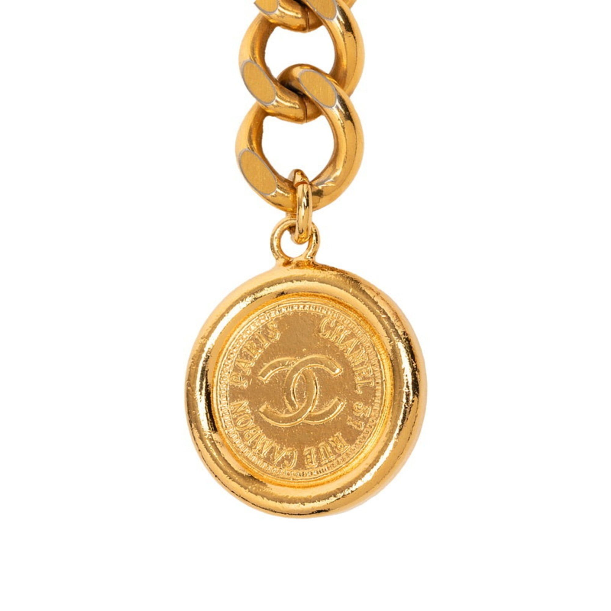 Chanel Chanel Coco Mark 31 RUE CAMBON PARIS Chain Belt, Gold Plated, Women's, CHANEL Size ONE SIZE - 2 Thumbnail