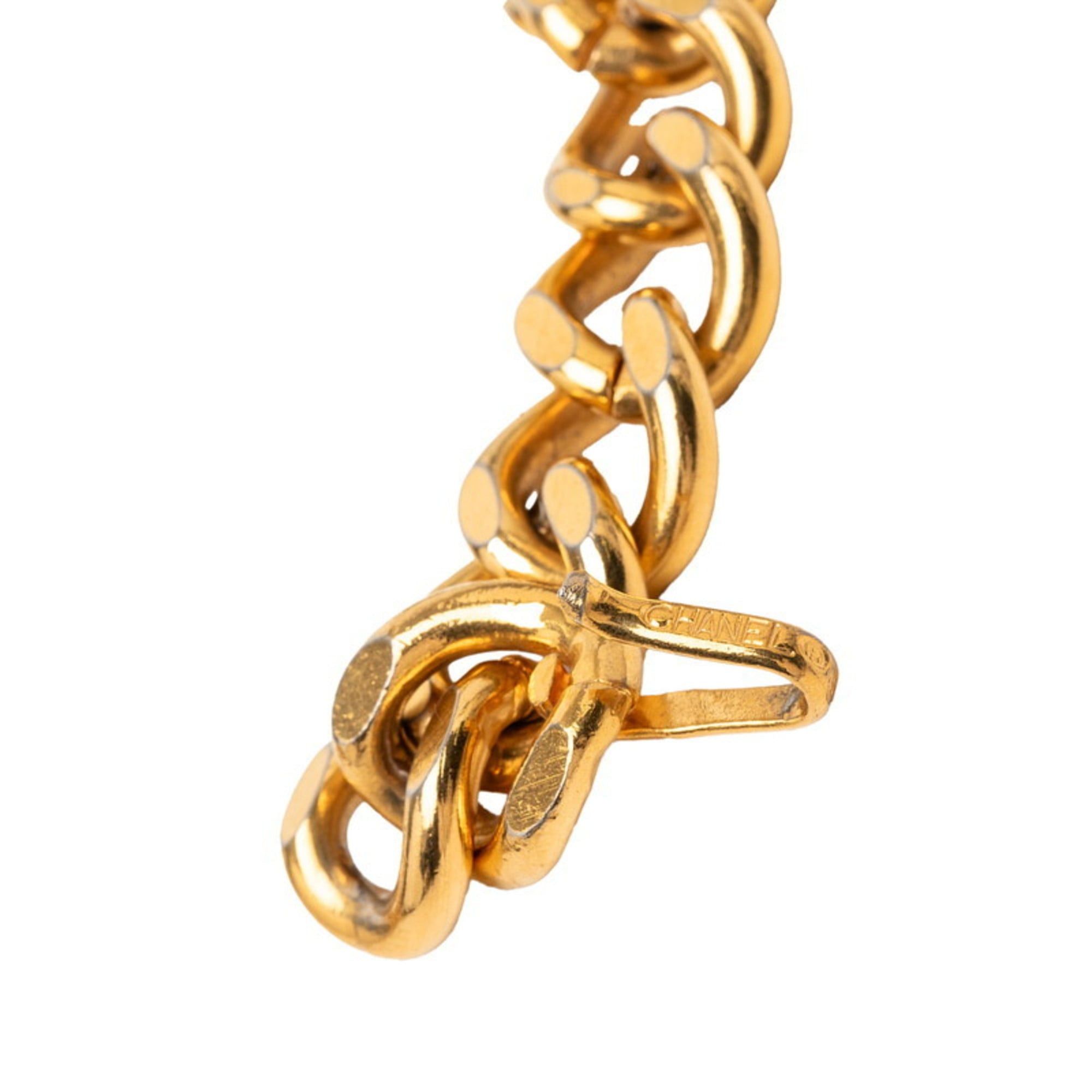 Chanel Chanel Coco Mark 31 RUE CAMBON PARIS Chain Belt, Gold Plated, Women's, CHANEL Size ONE SIZE - 3 Thumbnail