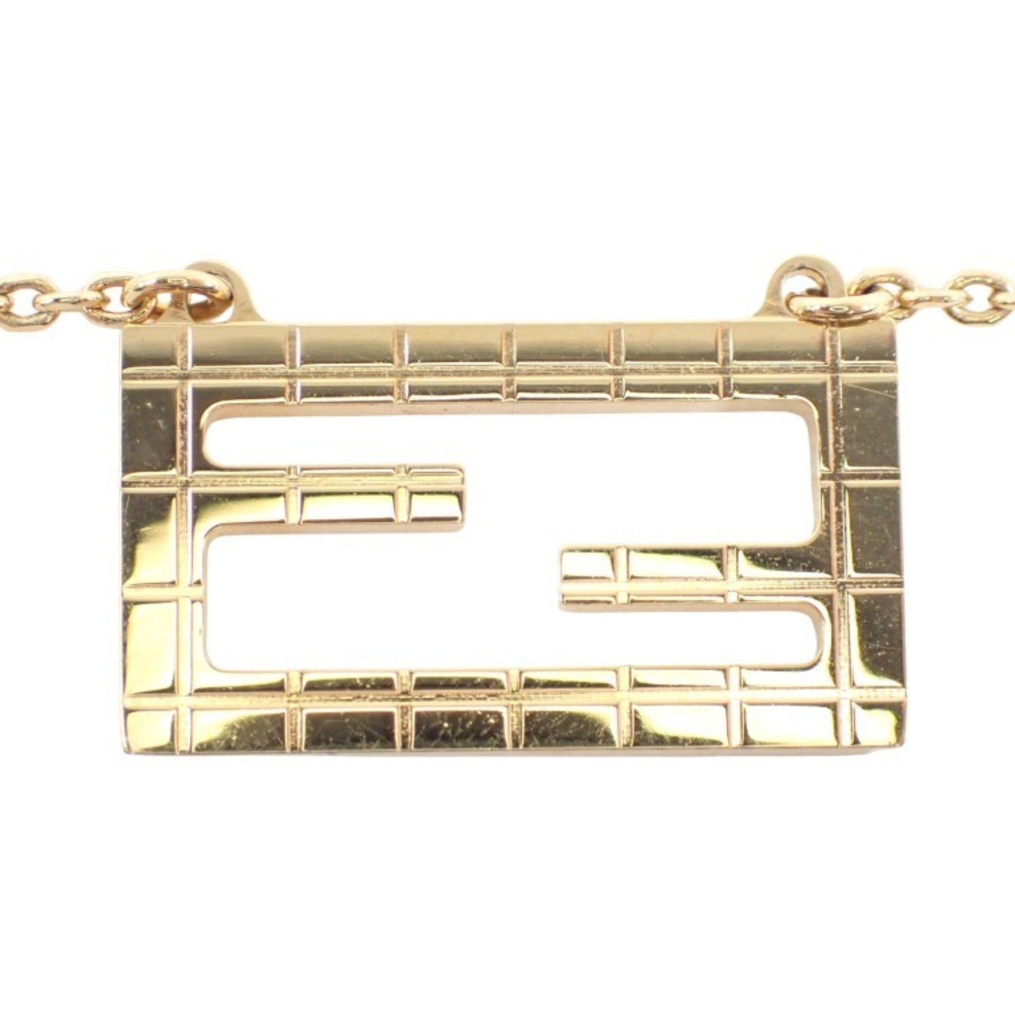 Fendi FENDI F Is Necklace 8AH591 Gold Metal Women's Size ONE SIZE - 2 Thumbnail