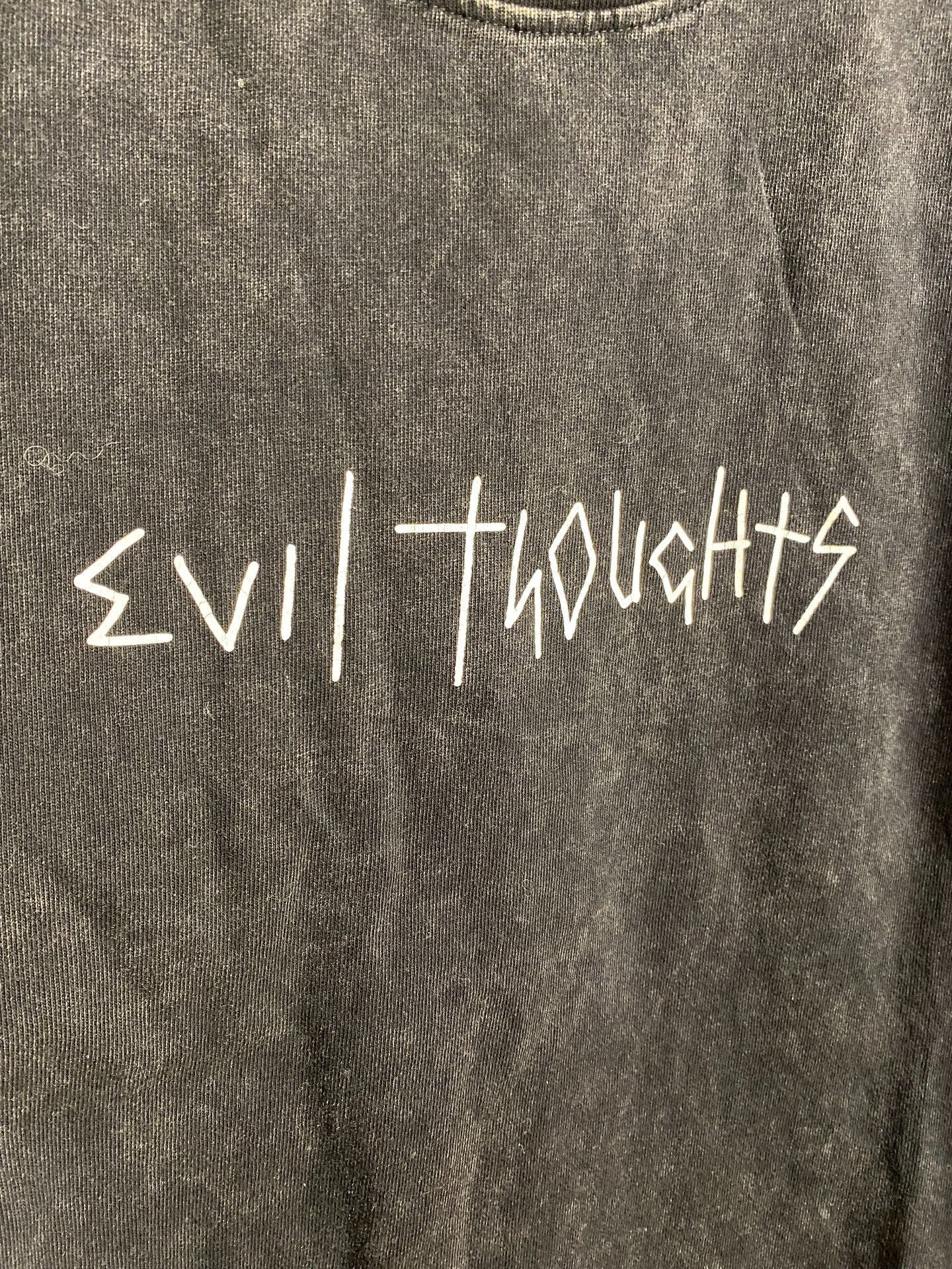 Arno De France Arnodefrance Evil Thoughts Graphic T-Shirt Size US M / EU 48-50 / 2 - 5 Thumbnail
