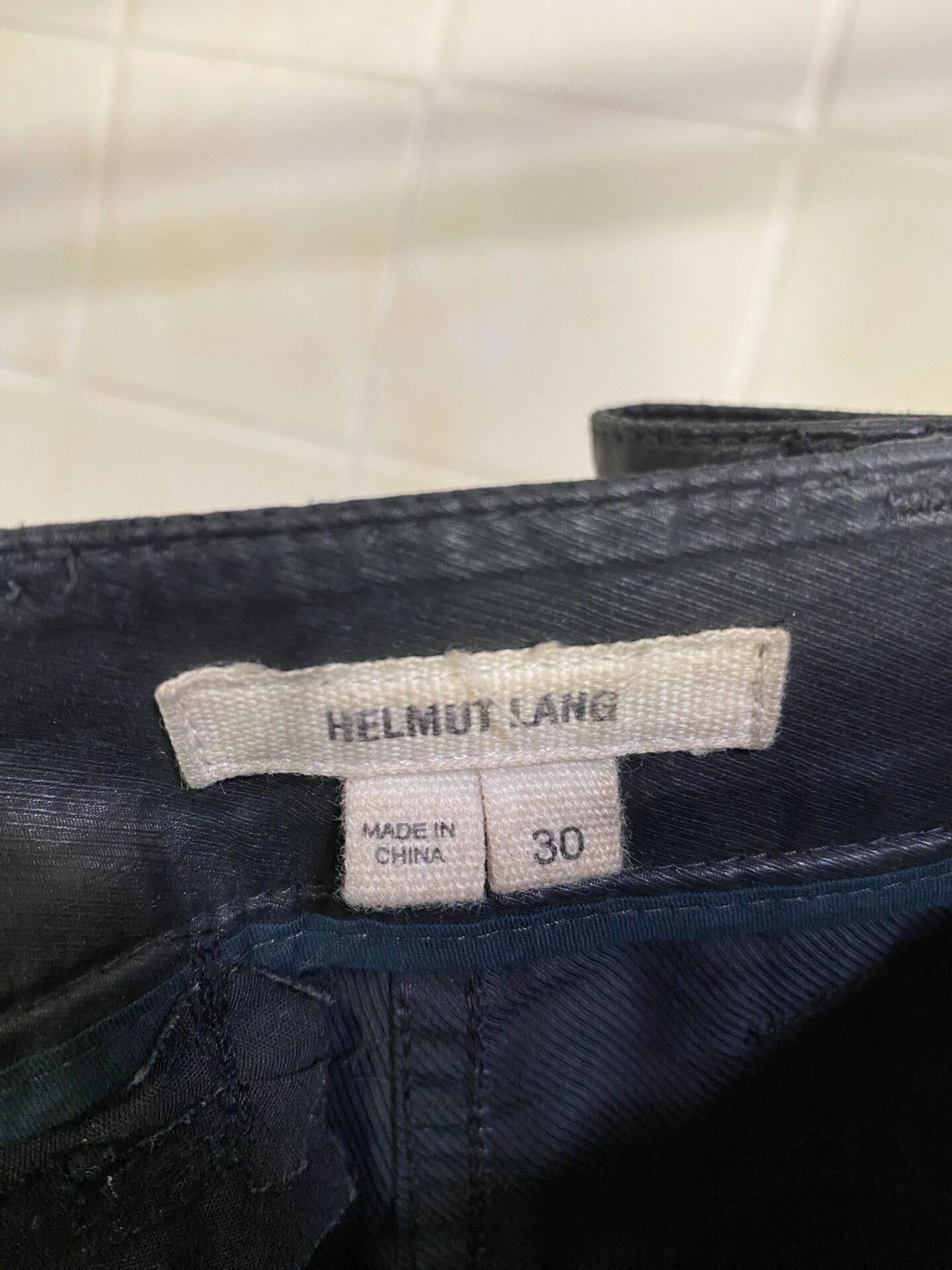 Helmut Lang Helmut Lang Coated Functional Cargo Pants Size US 30 / EU 46 - 8 Thumbnail