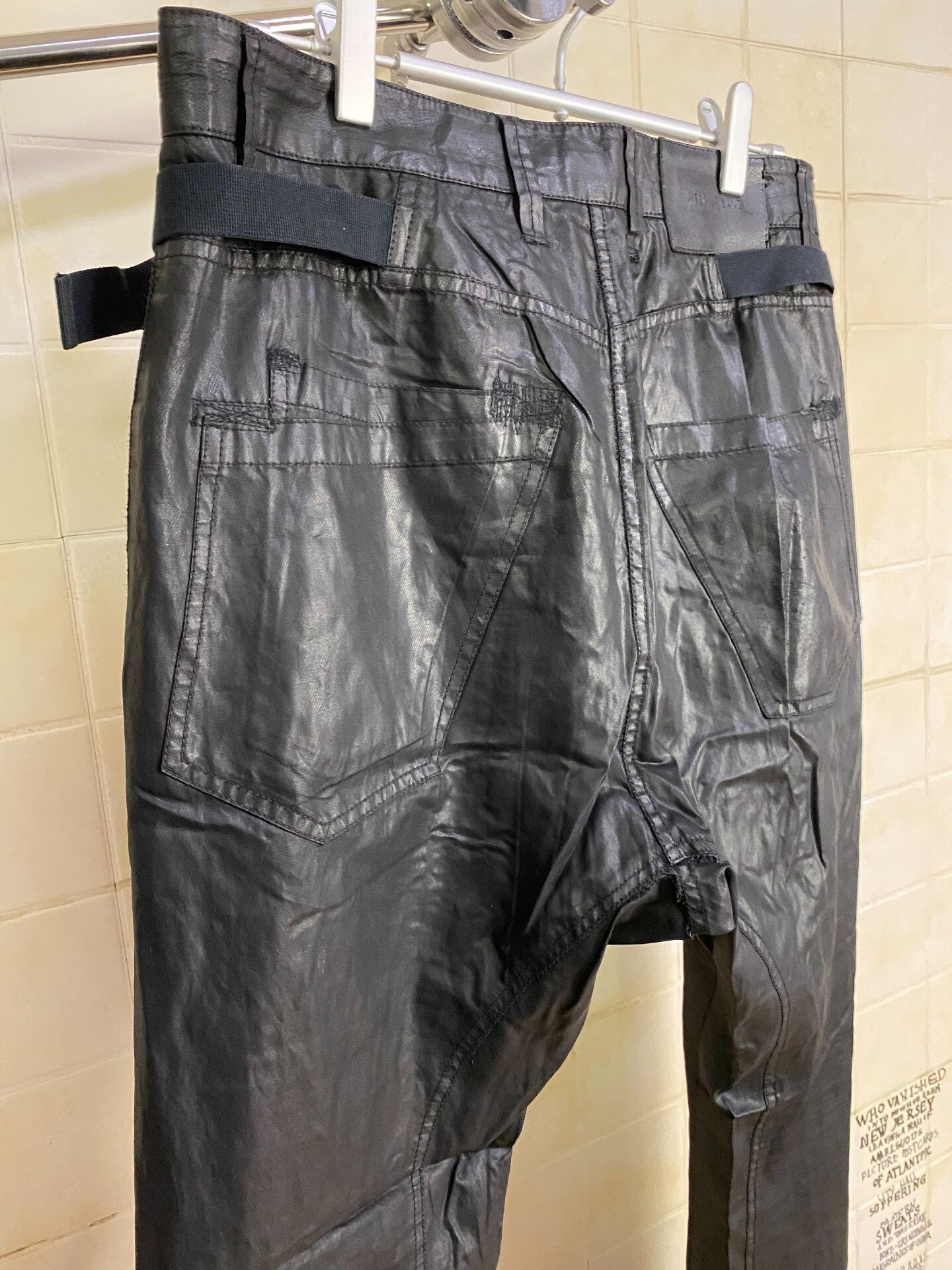 Helmut Lang Helmut Lang Coated Functional Cargo Pants Size US 30 / EU 46 - 6 Thumbnail