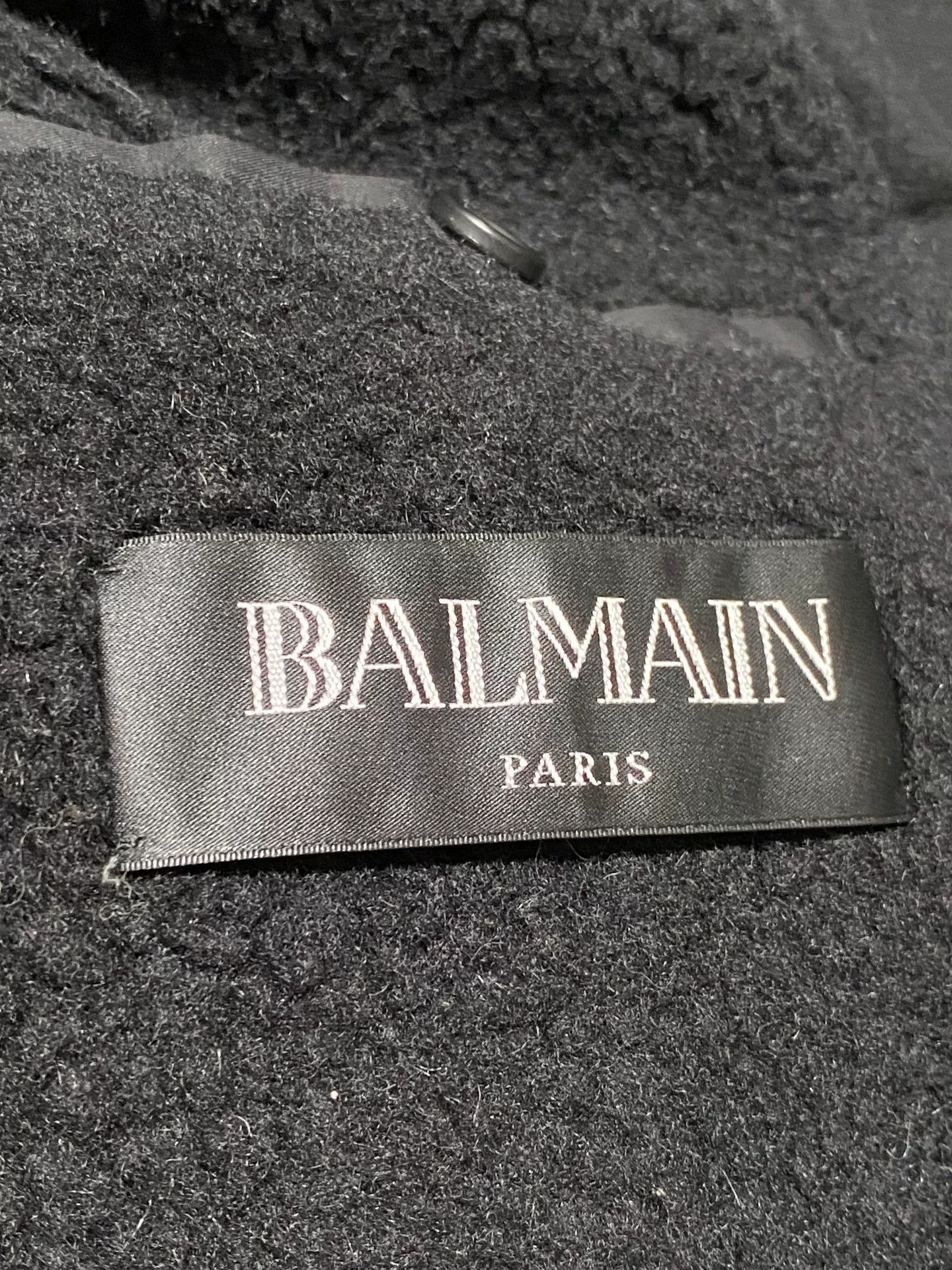 Balmain BALMAIN Biker Jacket with Asymmetrical Zipper Size US L / EU 52-54 / 3 - 8 Thumbnail
