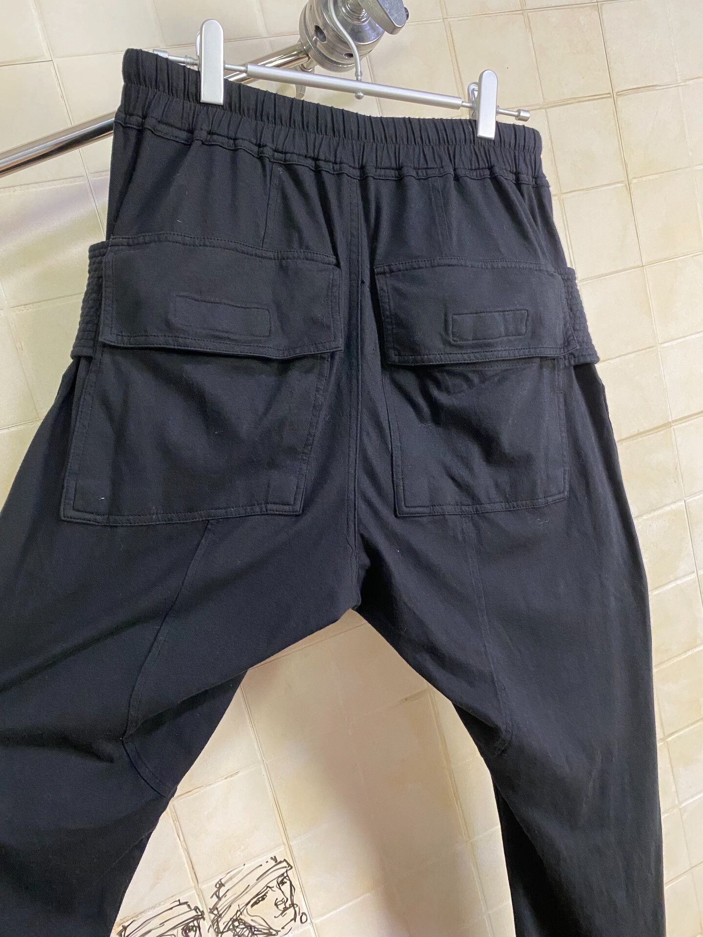 Rick Owens Drkshdw Rick Owens Drkshdw Black Pants Size US 26 / EU 42 - 8 Thumbnail