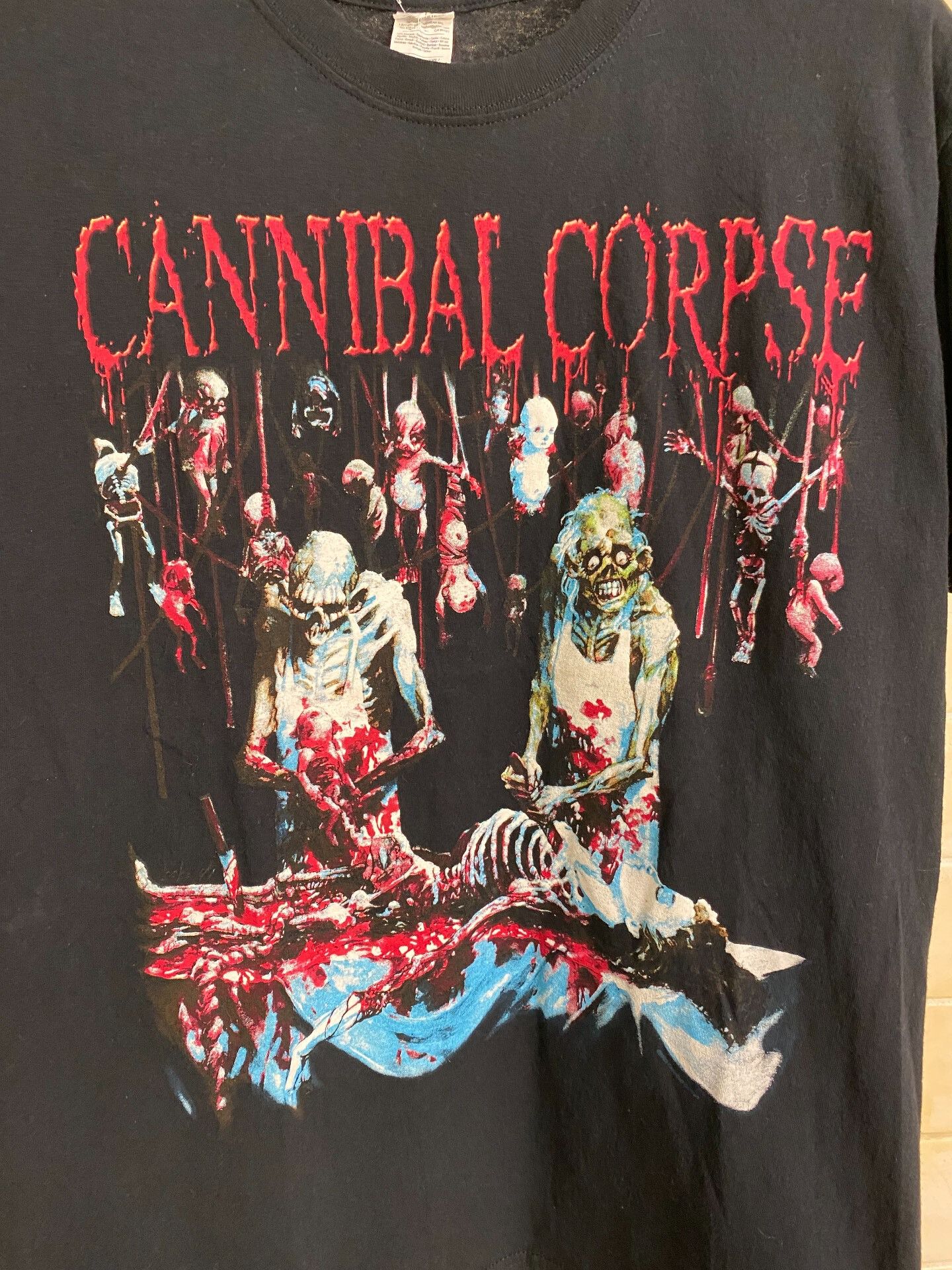 Vintage Vintage Cannibal Corpse GILDAN T-shirt Size US L / EU 52-54 / 3 - 3 Thumbnail