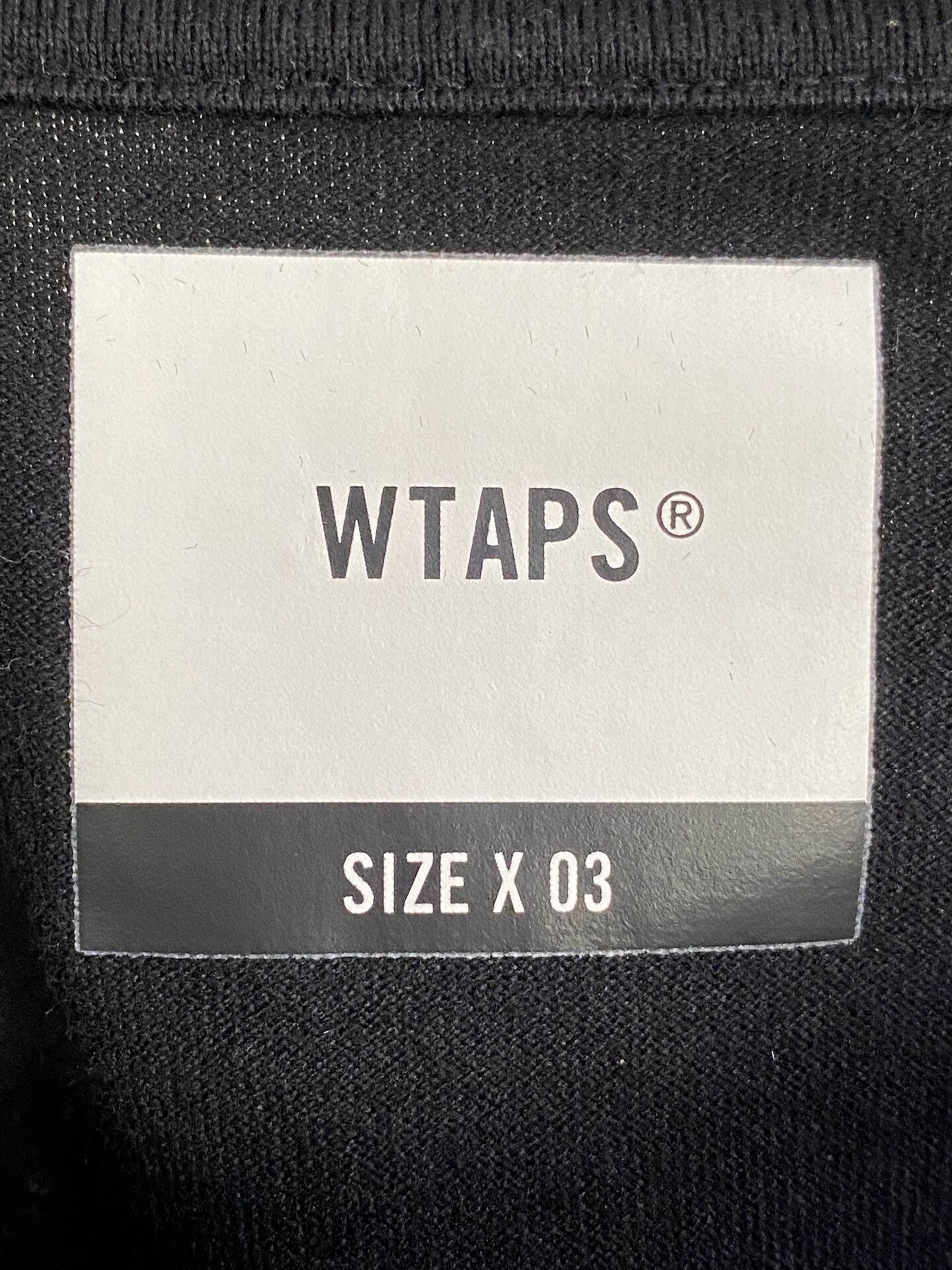 Wtaps WTAPS Logo Print Long Sleeve T-Shirt Size US L / EU 52-54 / 3 - 7 Thumbnail
