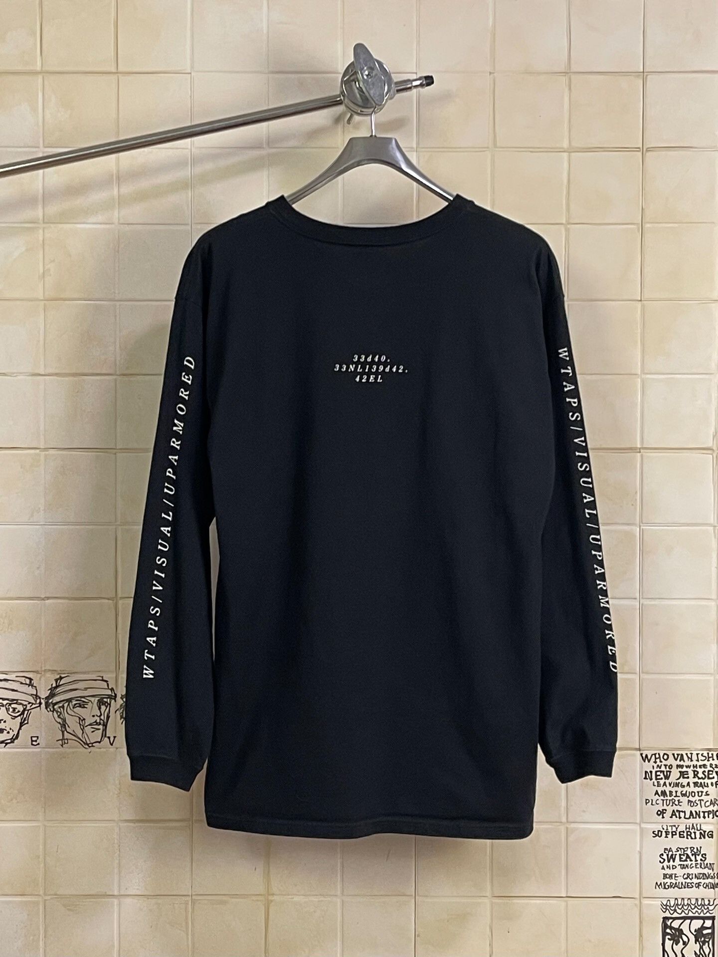 Wtaps WTAPS Logo Print Long Sleeve T-Shirt Size US L / EU 52-54 / 3 - 2 Thumbnail