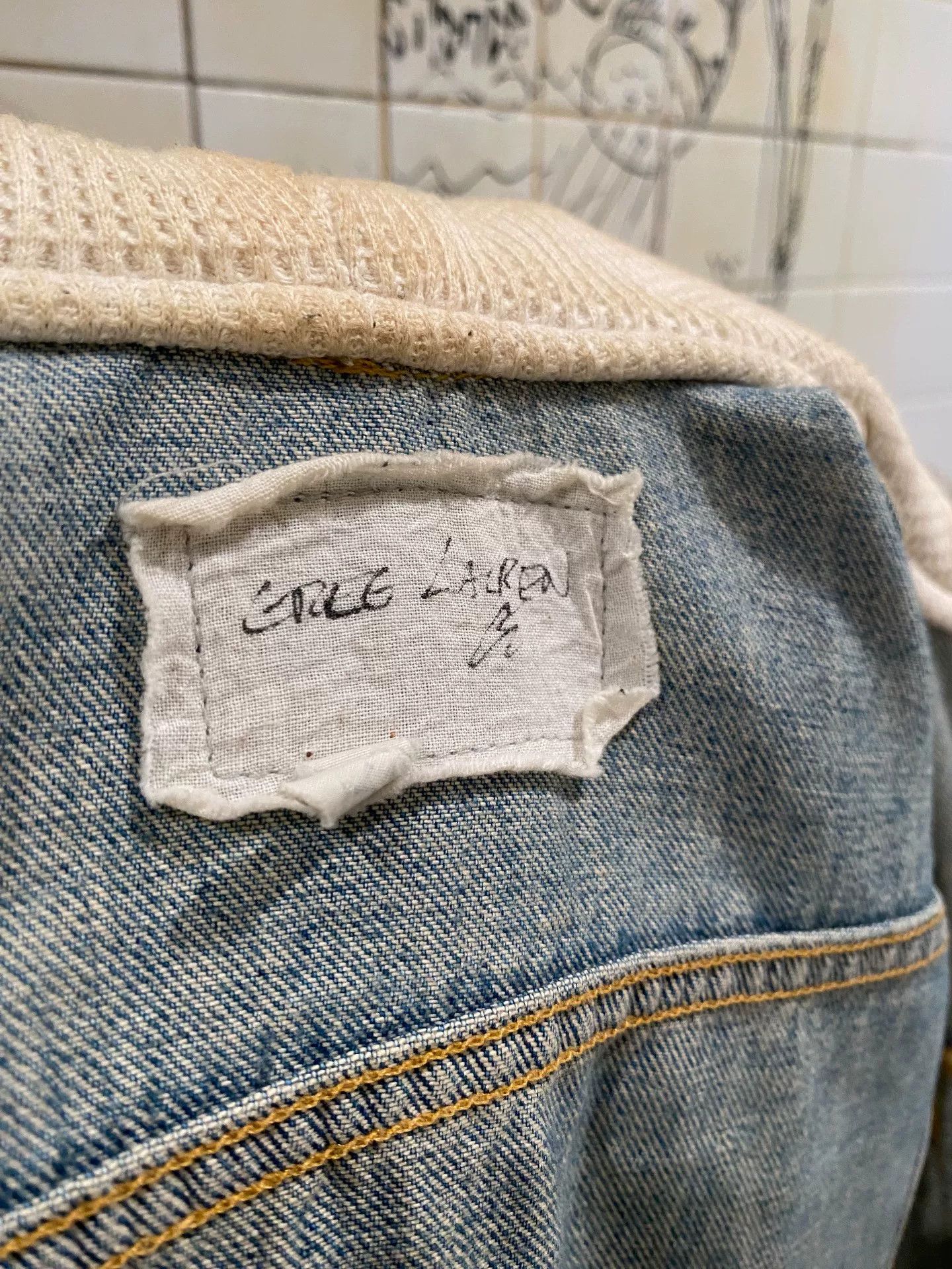 Greg Lauren Greg Lauren Layered Hooded Denim Jacket Size US M / EU 48-50 / 2 - 6 Thumbnail