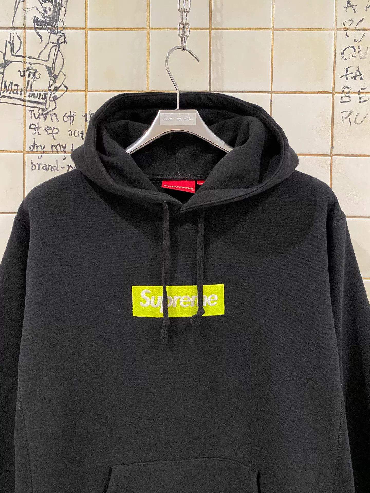 Supreme Supreme Box Logo Hoodie Black Classic Size US L / EU 52-54 / 3 - 3 Thumbnail