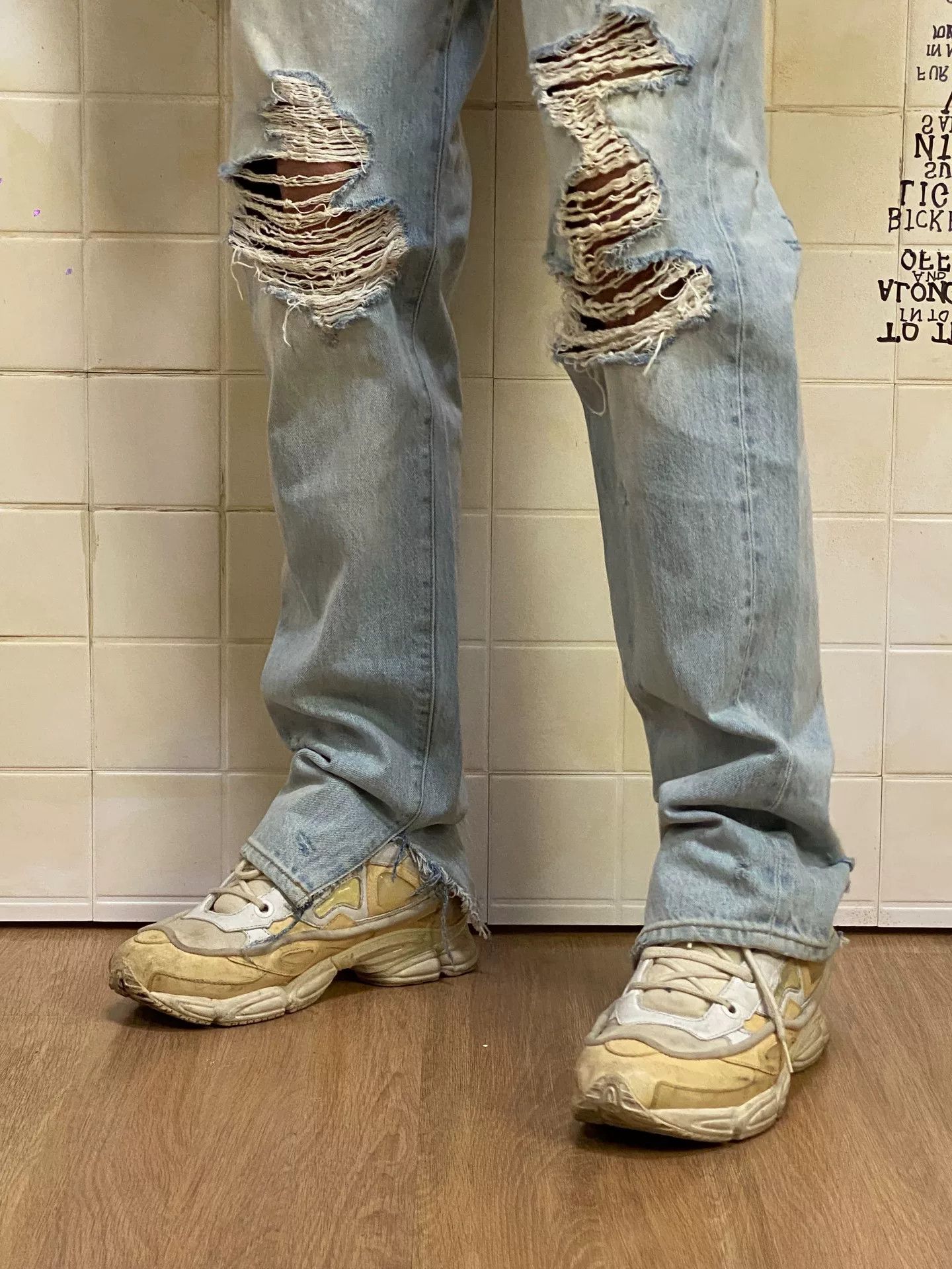 Amiri AMIRI Distressed Denim Jeans Size US 31 - 4 Thumbnail
