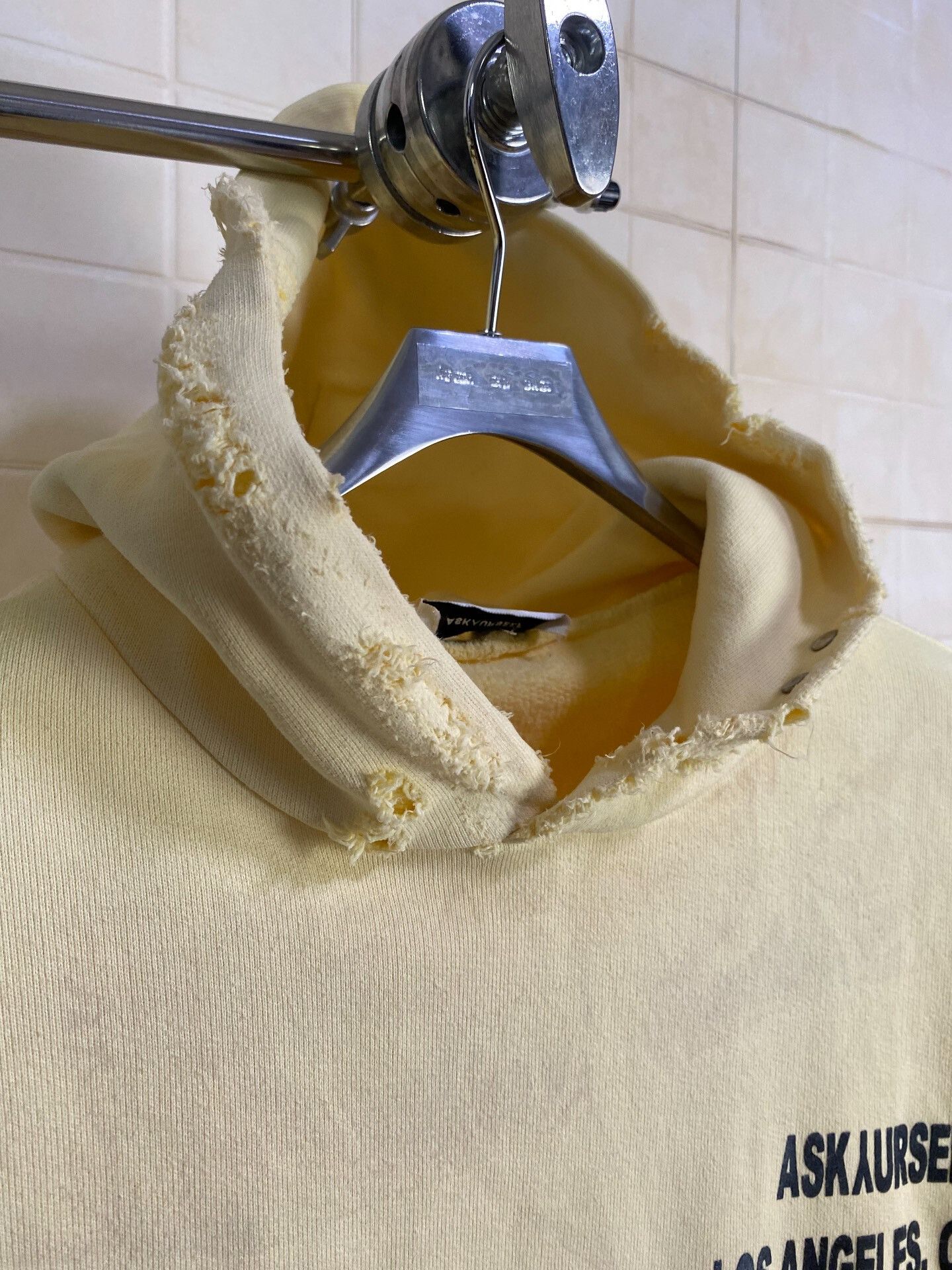 Askyurself Vintage Lemon Yellow Hoodie Size US L / EU 52-54 / 3 - 3 Thumbnail