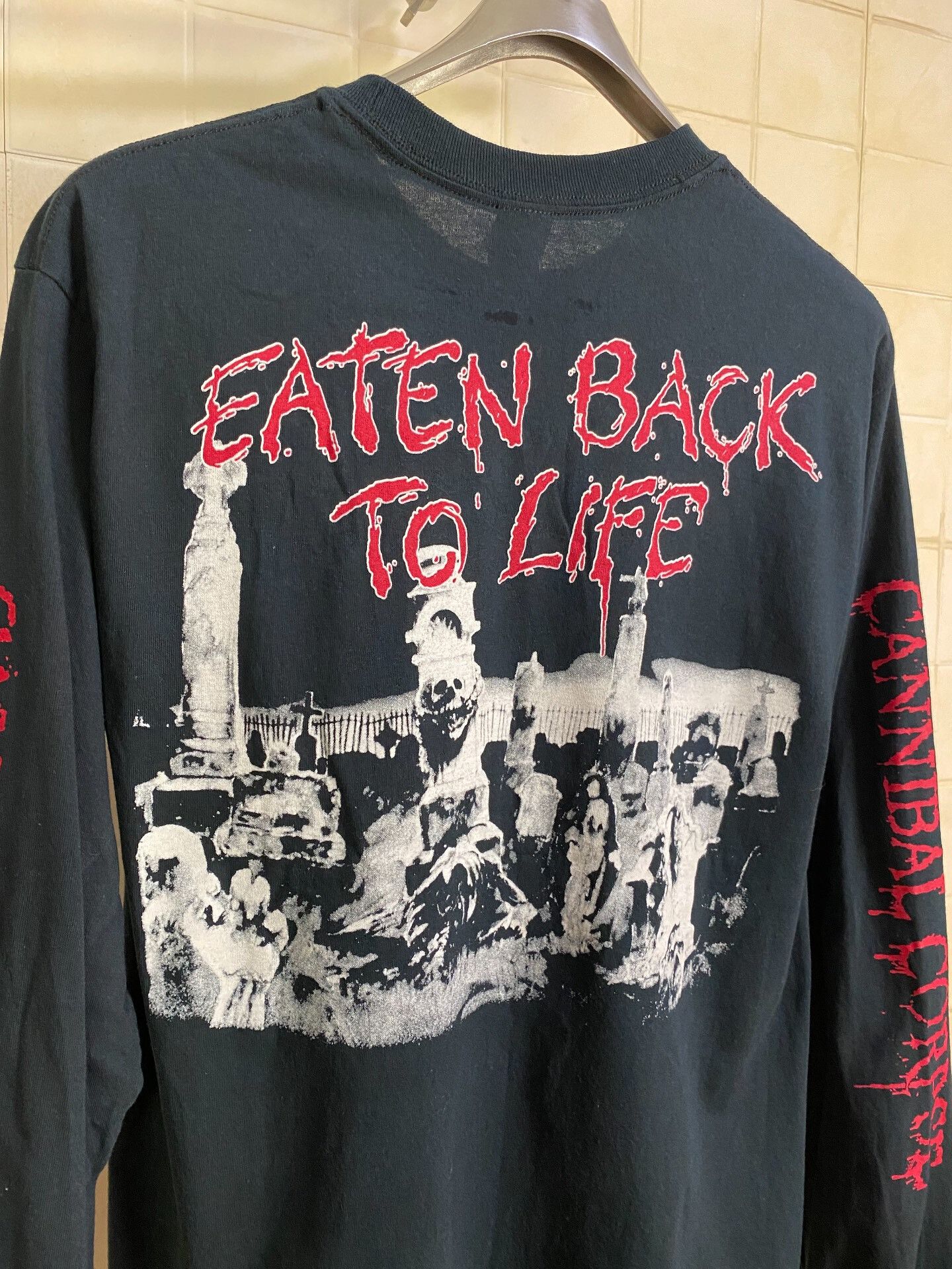 Vintage Vintage Cannibal Corpse Long Sleeve Tee Size US M / EU 48-50 / 2 - 7 Thumbnail