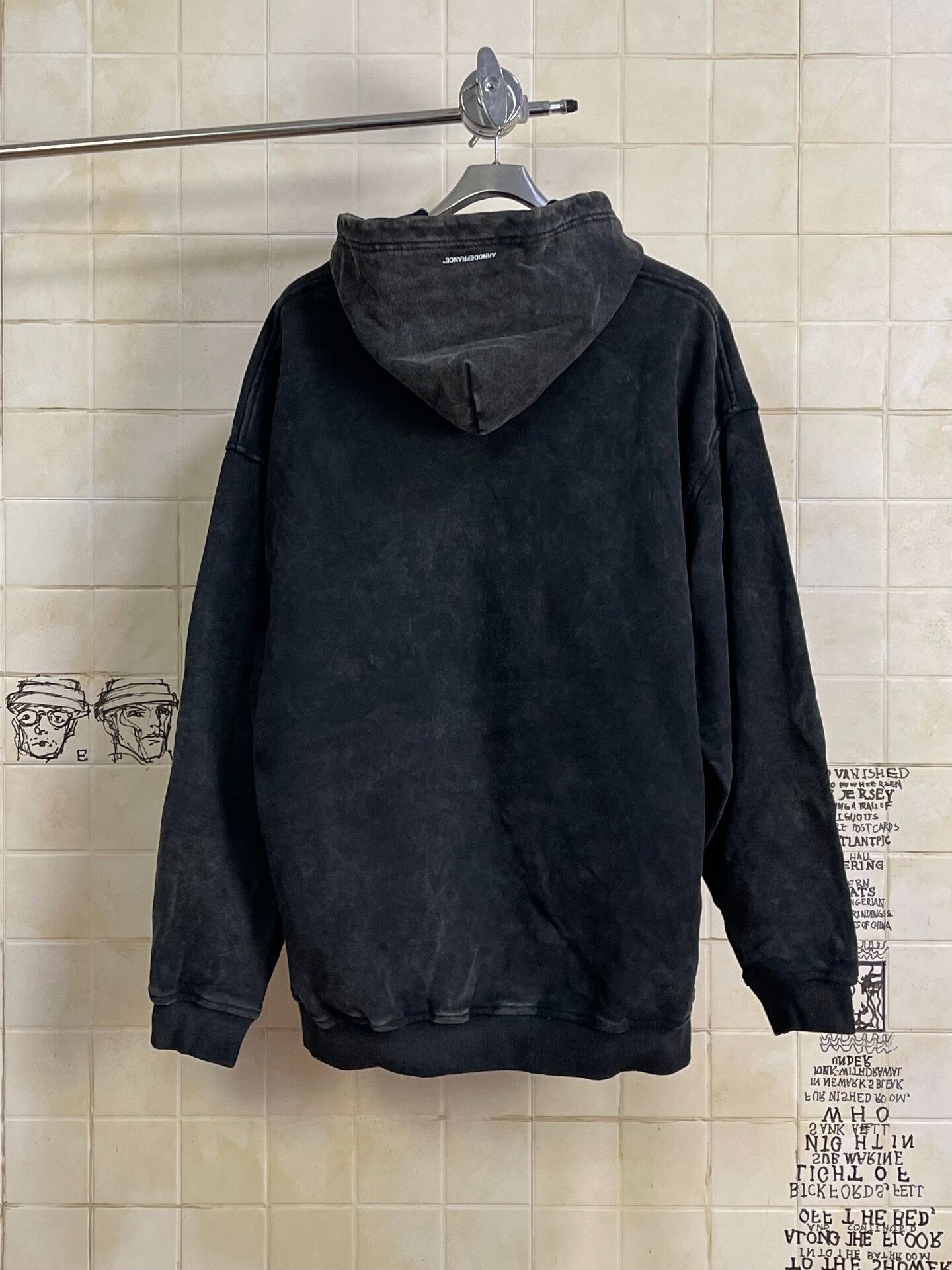 Arno De France Arnodefrance Graphic Oversized Hoodie Size M / US 6-8 / IT 42-44 - 2 Thumbnail