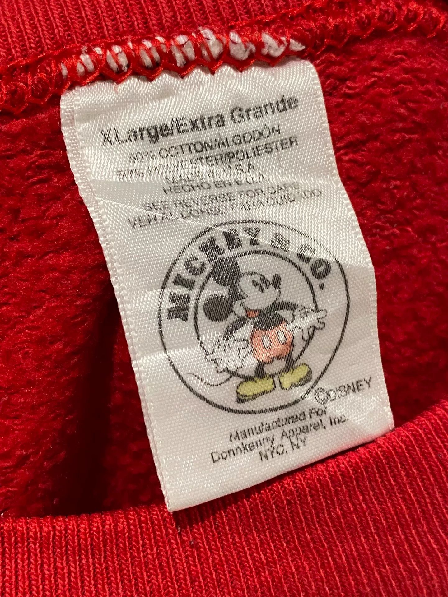 Mickey & Co. Vintage Mickey Mouse Embroidered Sweatshirt Size US M / EU 48-50 / 2 - 7 Thumbnail