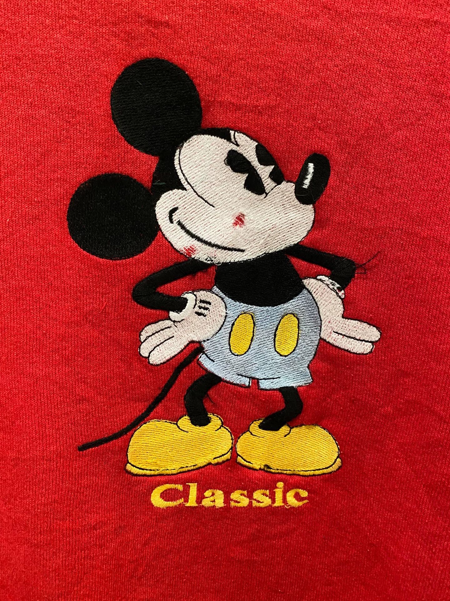 Mickey & Co. Vintage Mickey Mouse Embroidered Sweatshirt Size US M / EU 48-50 / 2 - 4 Thumbnail
