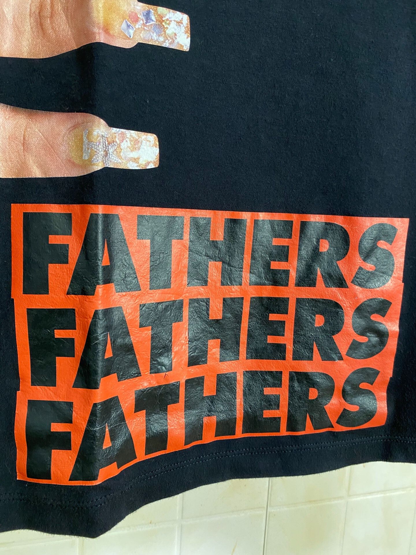 Raf Simons RAF SIMONS FATHERS Graphic T-Shirt Size US M / EU 48-50 / 2 - 4 Thumbnail