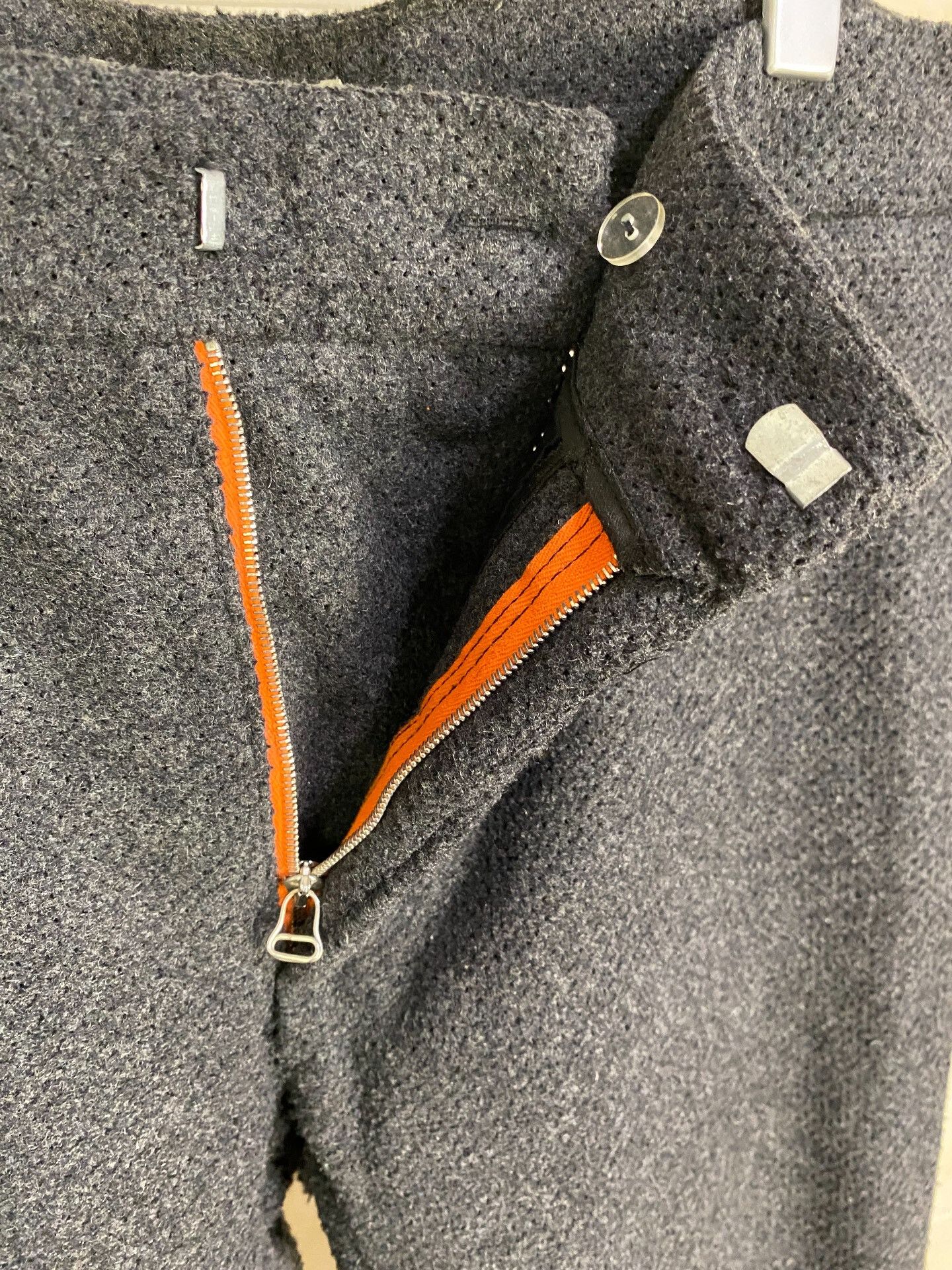 JW Anderson J.W.ANDERSON Wool Trousers with RIRI Zipper Size US 30 / EU 46 - 5 Thumbnail