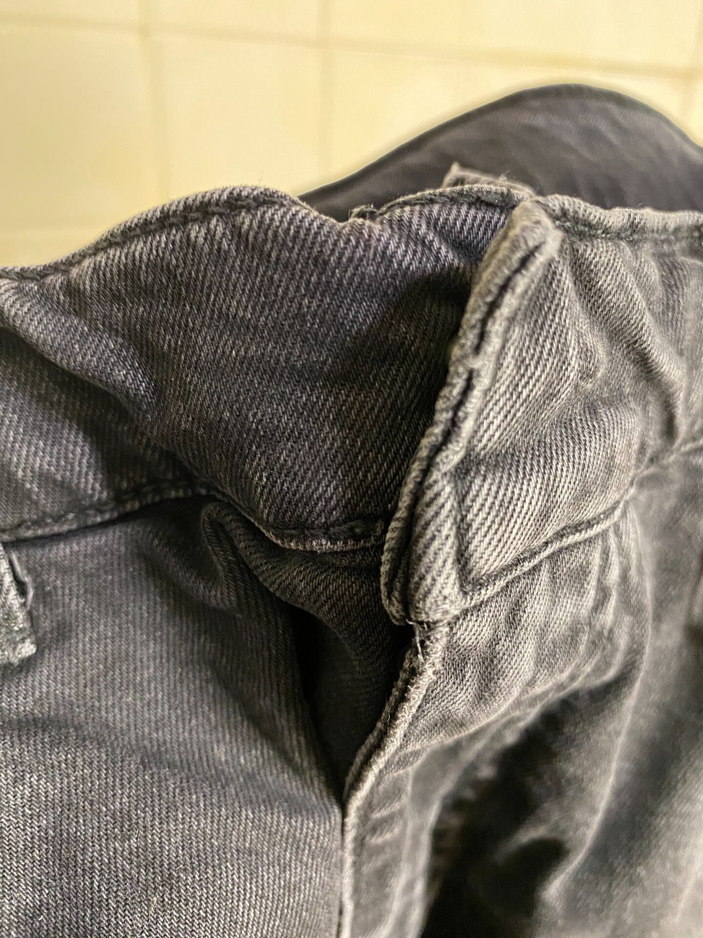 Askyurself Silver Accent Destroyed Denim Pants Size 28" / US 6 / IT 42 - 9 Thumbnail