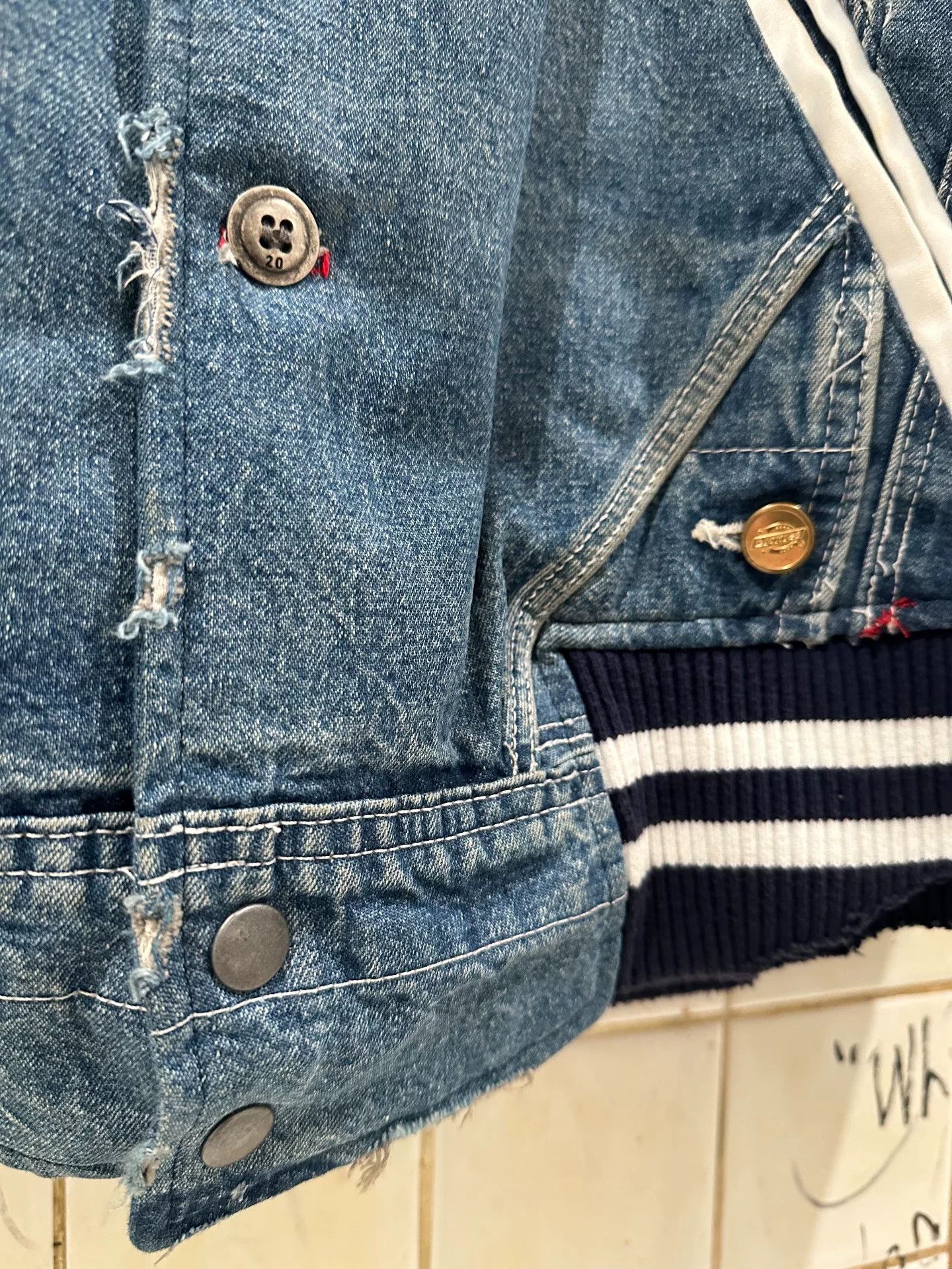 Greg Lauren Greg Lauren Denim Patchwork Jacket Size US M / EU 48-50 / 2 - 7 Thumbnail