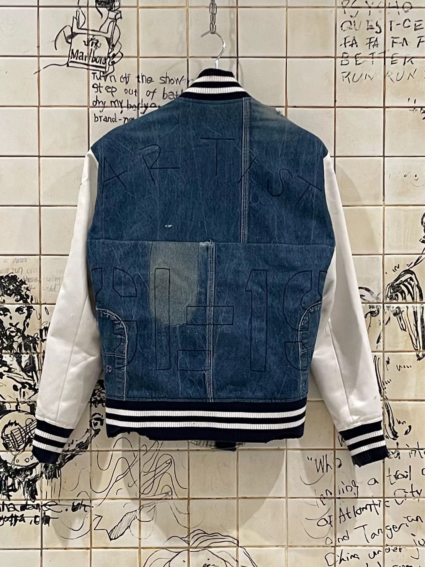 Greg Lauren Greg Lauren Denim Patchwork Jacket Size US M / EU 48-50 / 2 - 2 Thumbnail