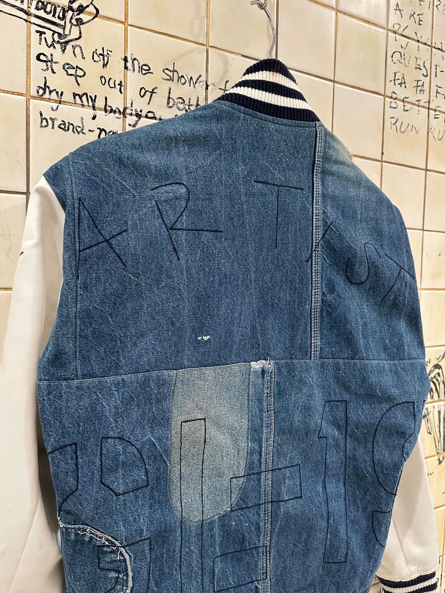 Greg Lauren Greg Lauren Denim Patchwork Jacket Size US M / EU 48-50 / 2 - 8 Thumbnail