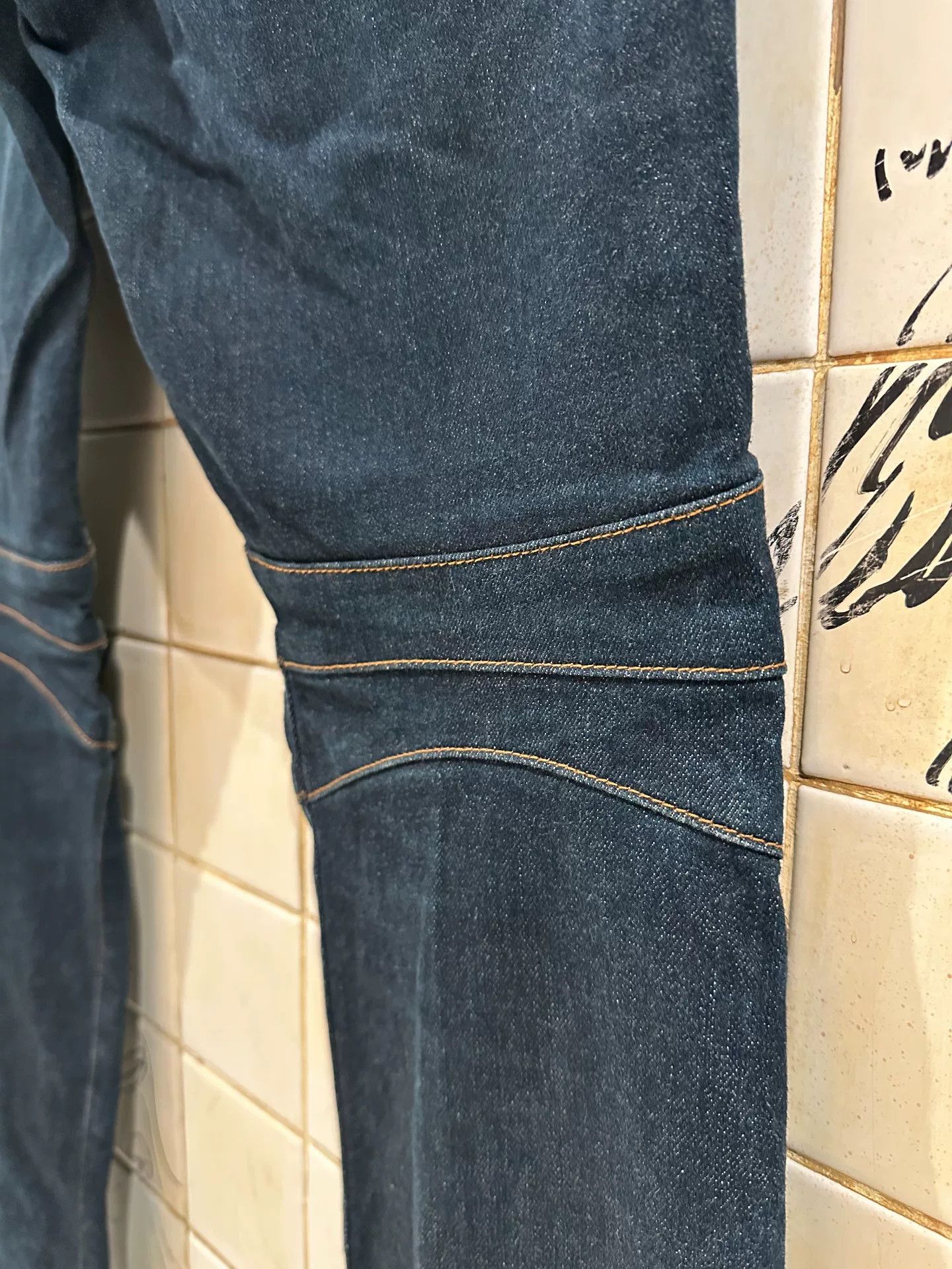 Balmain Balmain Vintage Motorcycle Denim Pants Size US 30 / EU 46 - 4 Thumbnail