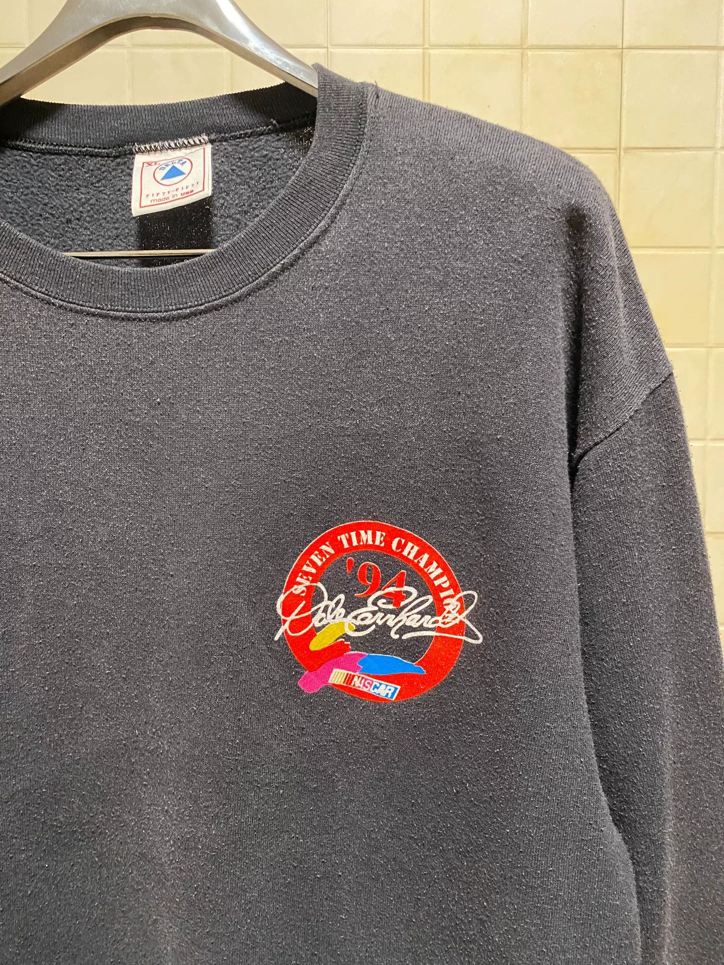 Vintage Vintage 90s Racing Graphic Sweatshirt Size US M / EU 48-50 / 2 - 3 Thumbnail
