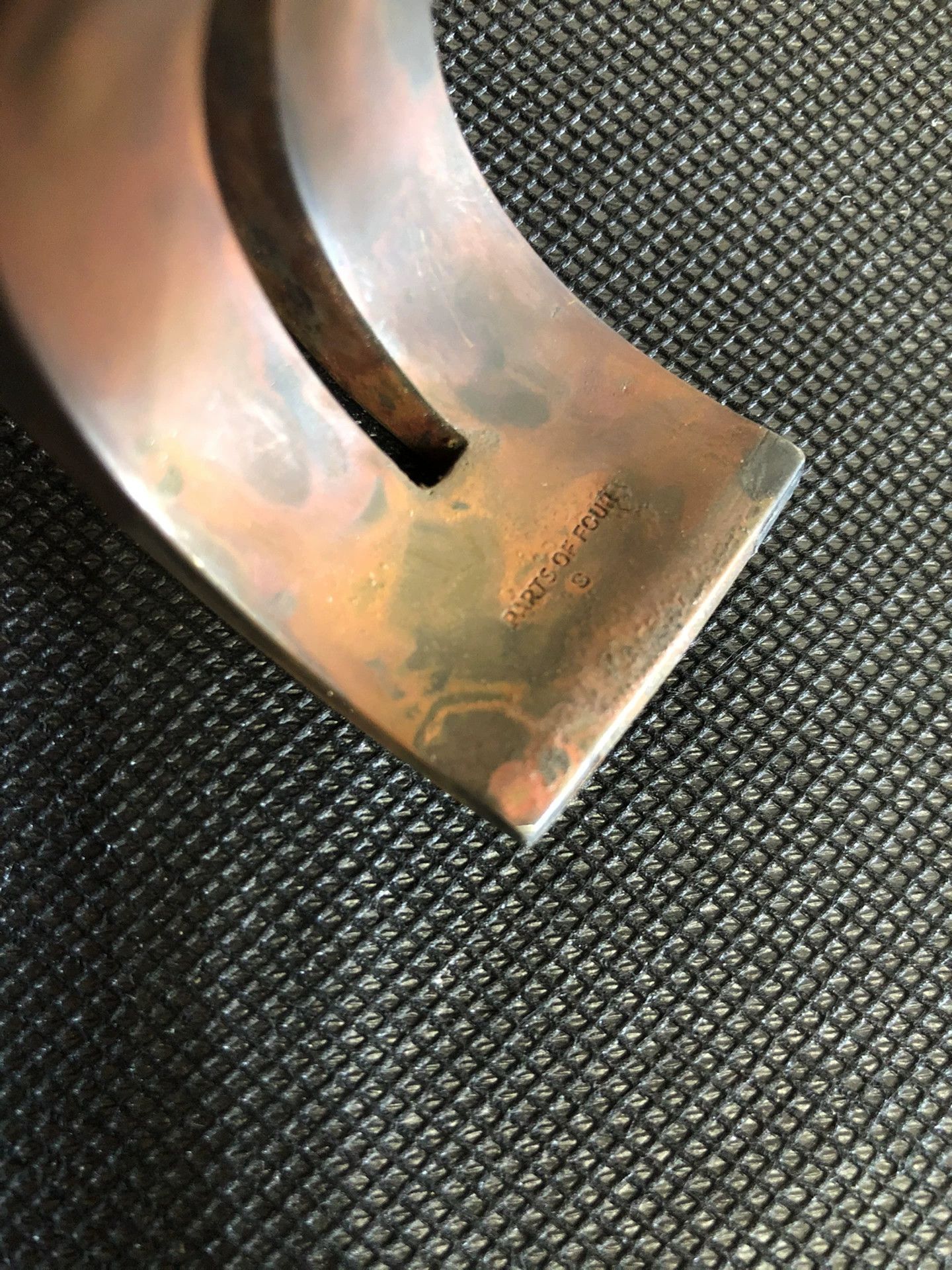 Parts Of Four Rick Owens Acid Wash Cuff Bracelet Size ONE SIZE - 3 Thumbnail