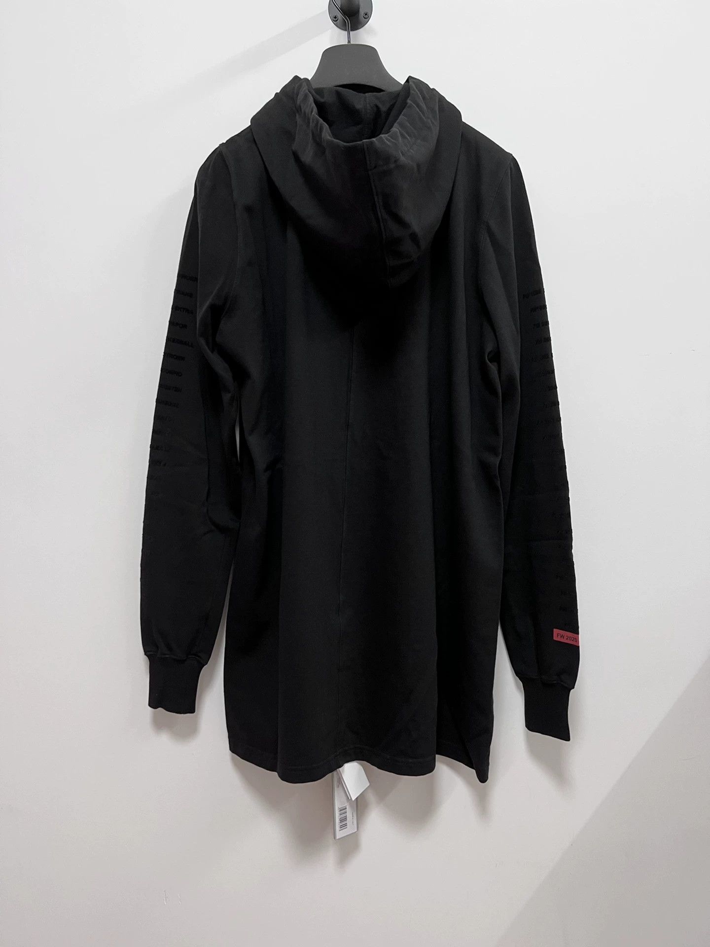 Rick Owens Rick Owens Hoodie with Distinctive Sleeve Design Size US S / EU 44-46 / 1 - 2 Thumbnail