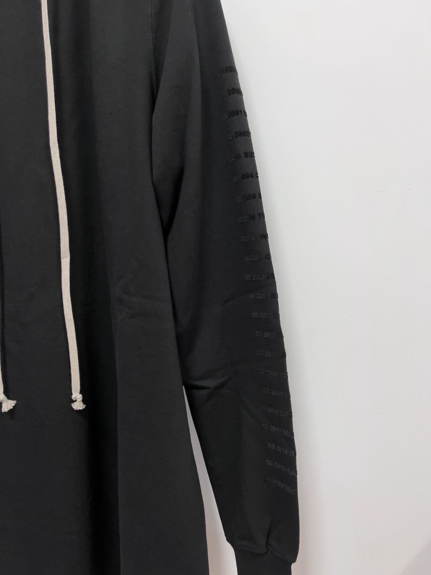 Rick Owens Rick Owens Hoodie with Distinctive Sleeve Design Size US S / EU 44-46 / 1 - 4 Thumbnail