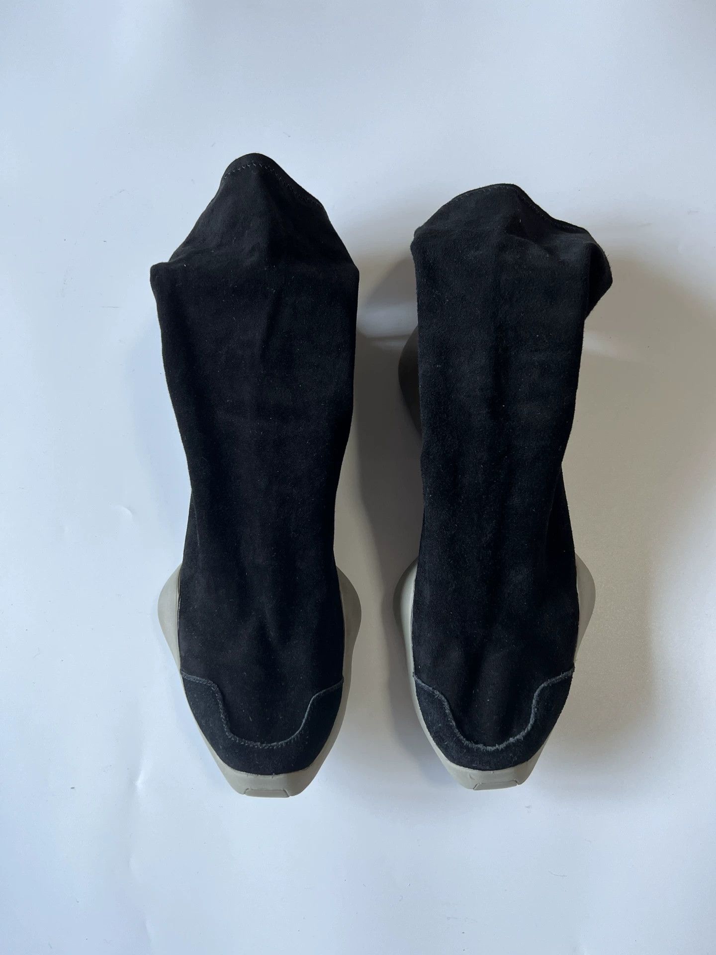 Rick Owens Rick Owens Black Suede Ankle Boots Size US 6 / EU 39 - 3 Thumbnail