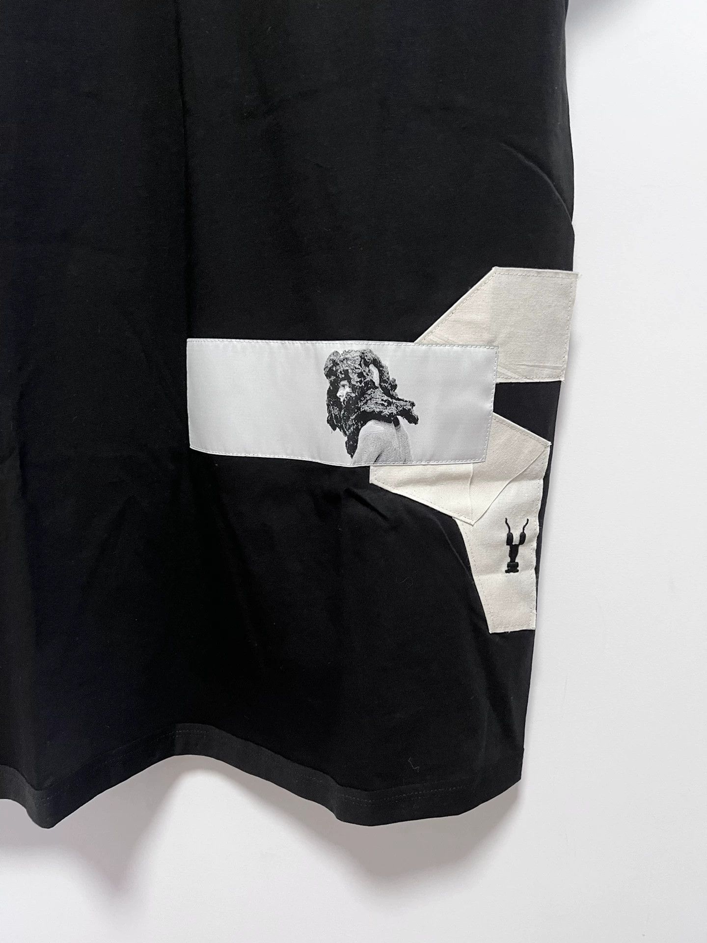 Rick Owens Rick Owens Black Short Sleeve T-Shirt Size US L / EU 52-54 / 3 - 2 Thumbnail