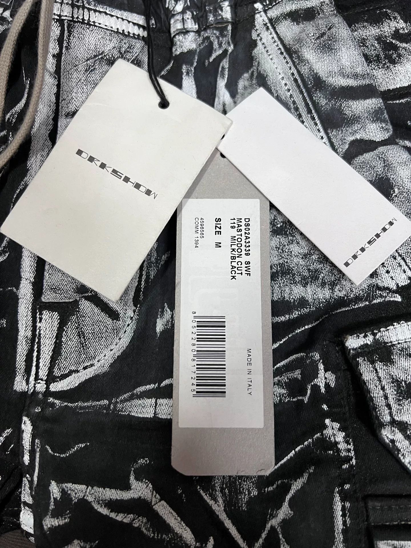 Rick Owens Rick Owens Black Denim Cargo Pants Size US 36 / EU 52 - 4 Thumbnail