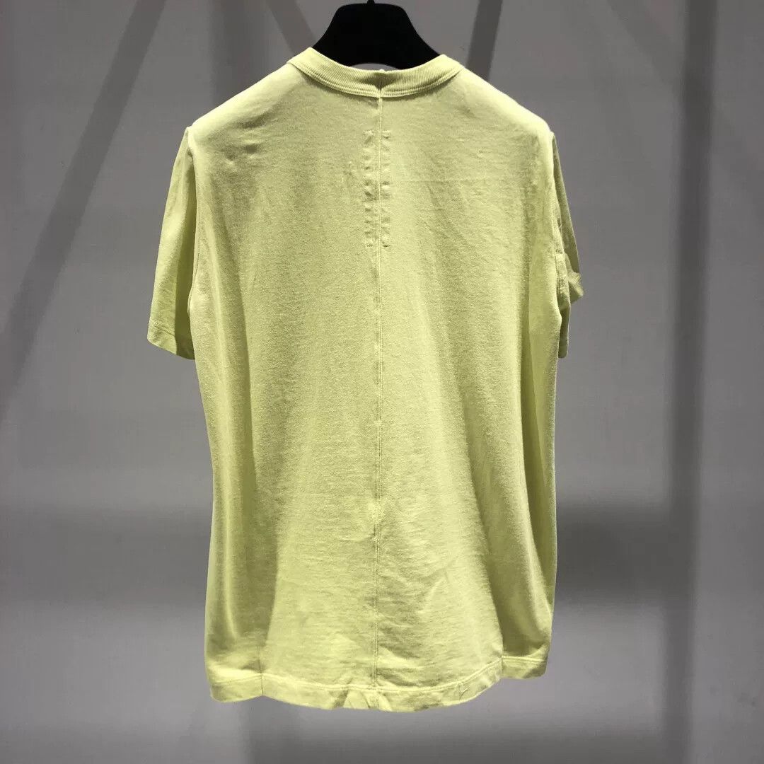 Rick Owens Rick Owens Yellow Short Sleeve Tee Size US XS / EU 42 / 0 - 2 Thumbnail