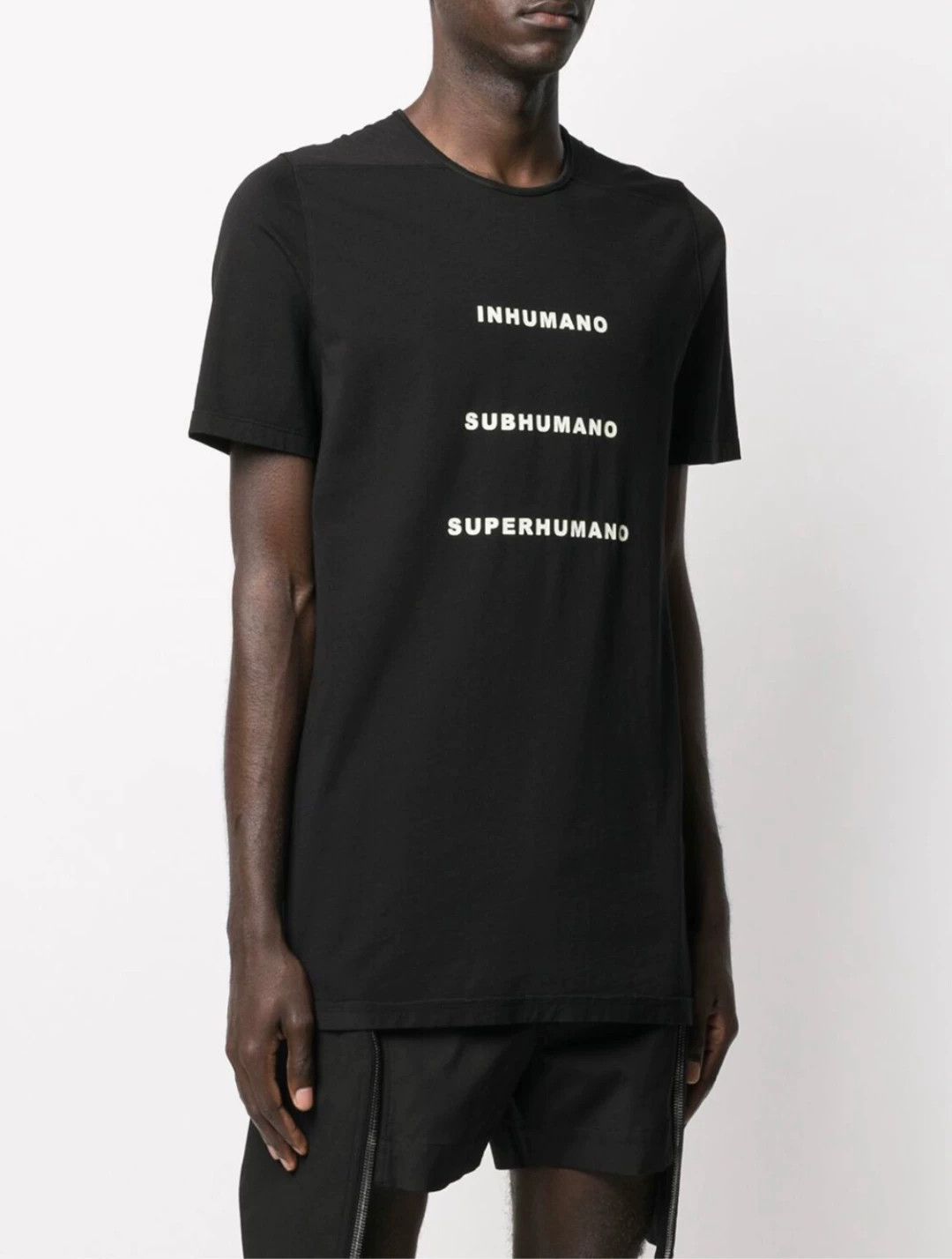 Rick Owens Rick Owens Black Short Sleeve T-Shirt Size US S / EU 44-46 / 1 - 6 Thumbnail