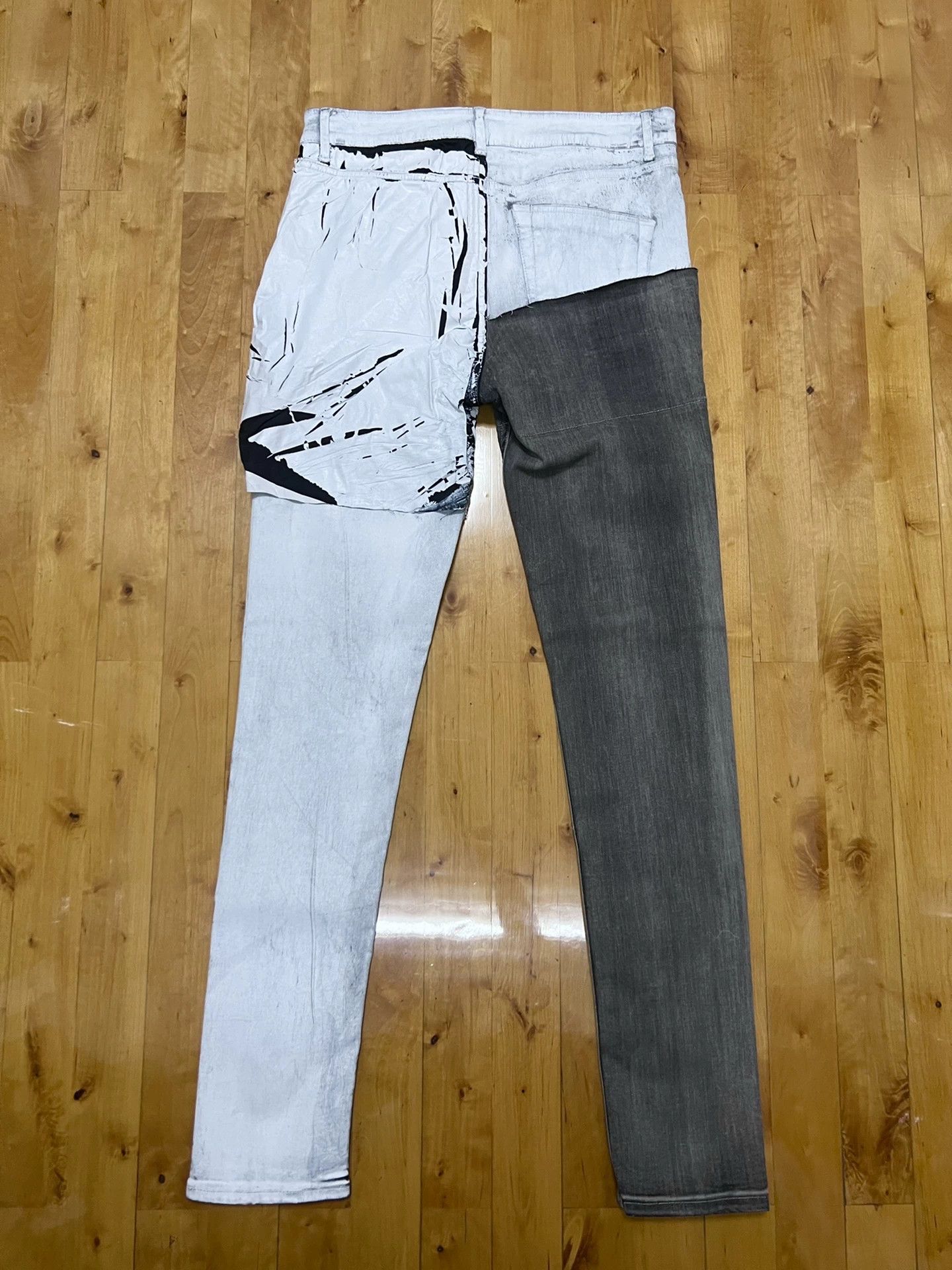 Rick Owens Rick Owens SS20 Black Denim Pants Size US 32 / EU 48 - 2 Thumbnail