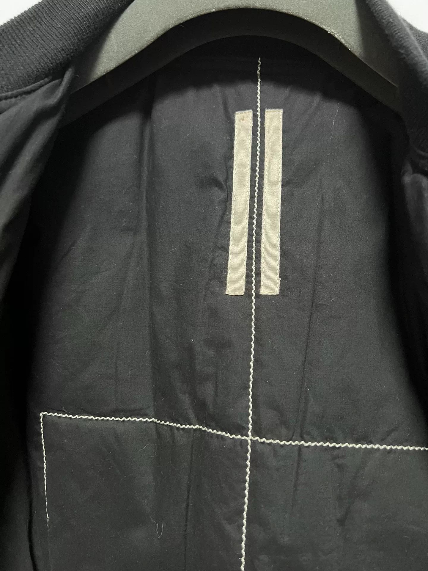 Rick Owens Rick Owens MA-1 Thick Cotton Jacket Size US S / EU 44-46 / 1 - 4 Thumbnail