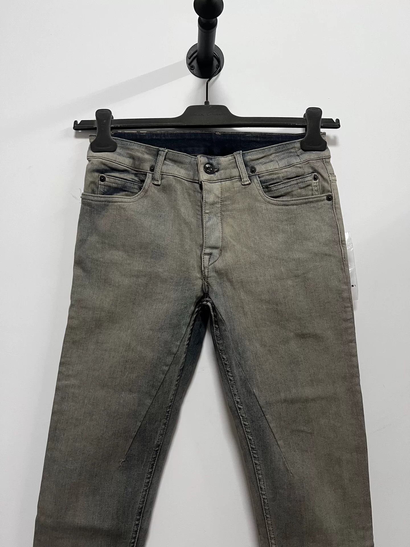 Rick Owens Rick Owens Women's Stretch Denim Pants Size 26" / US 2 / IT 38 - 2 Thumbnail