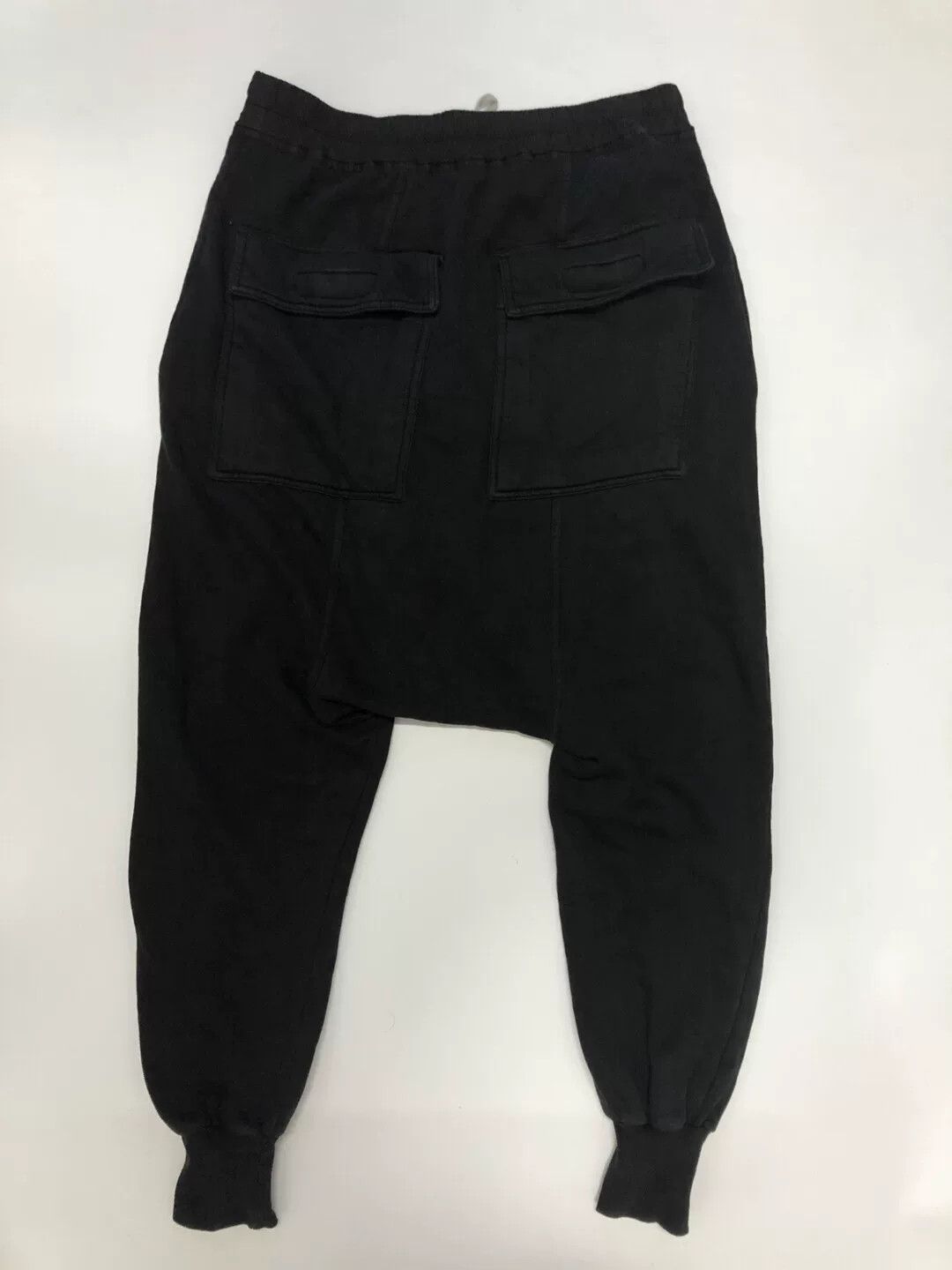 Rick Owens Rick Owens Black Tapered Pants Size US 26 / EU 42 - 2 Thumbnail