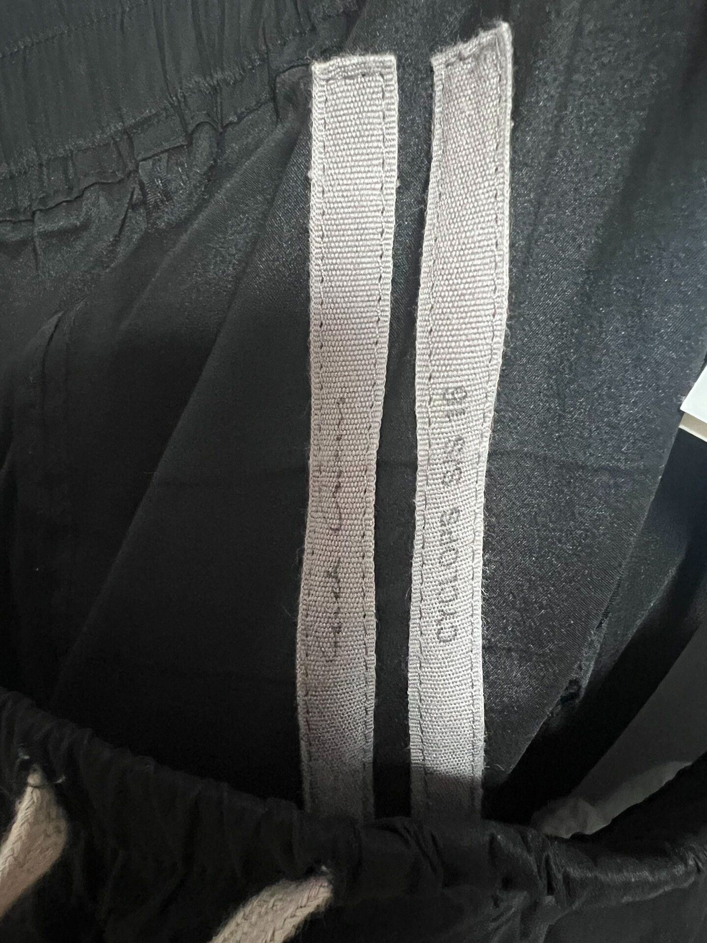 Rick Owens Rick Owens Black Low-Crotch Trousers Size US 30 / EU 46 - 5 Thumbnail
