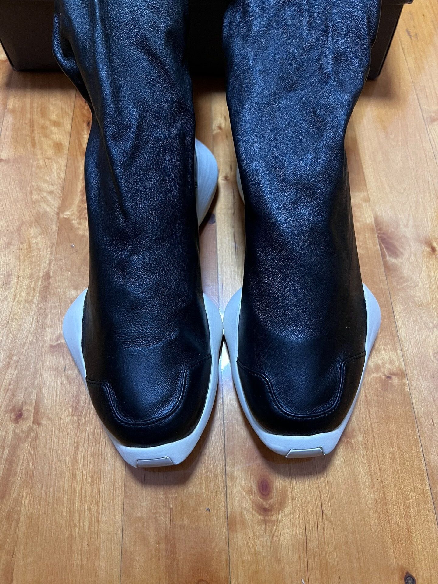 Rick Owens Rick Owens x Adidas Ankle Boots Size US 7 / EU 40 - 4 Thumbnail