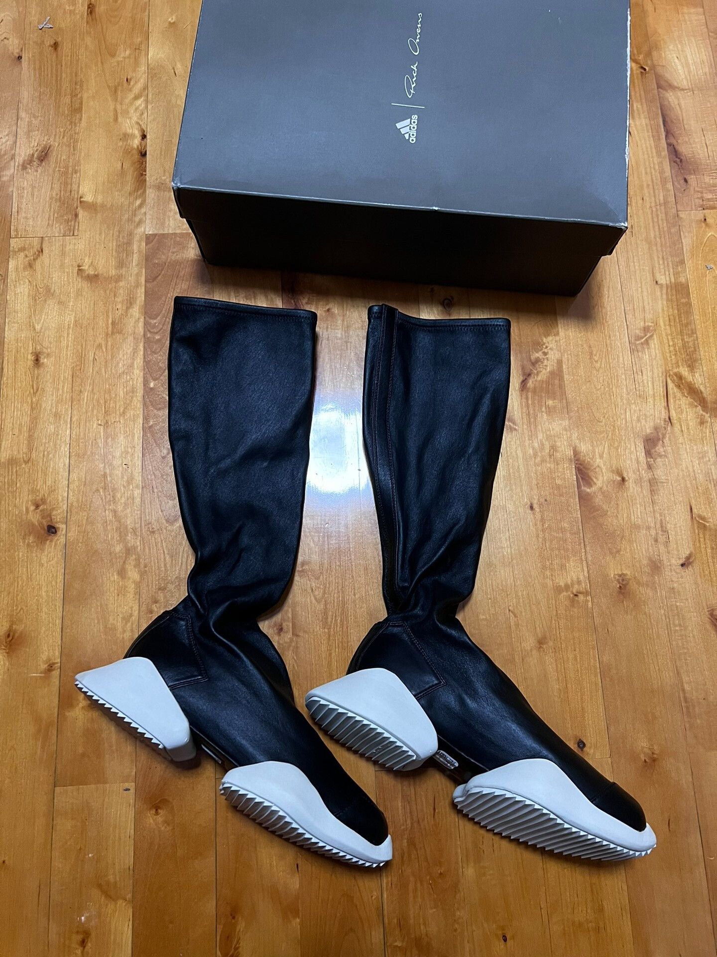 Rick Owens Rick Owens x Adidas Ankle Boots Size US 7 / EU 40 - 2 Thumbnail